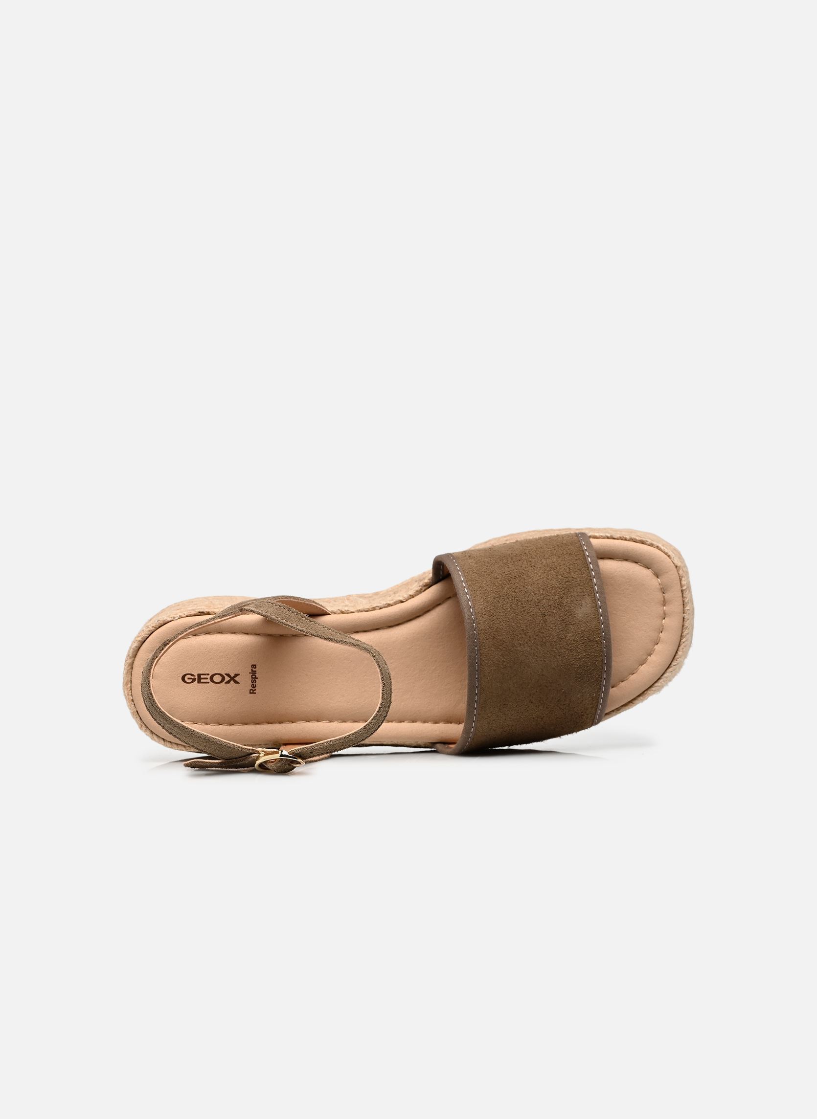 Keil- und Plateau-Espadrilles D ALEMERIA B damen grün Geox Keil- und Plateau-Espadrilles D ALEMERIA B damen grün SAGE