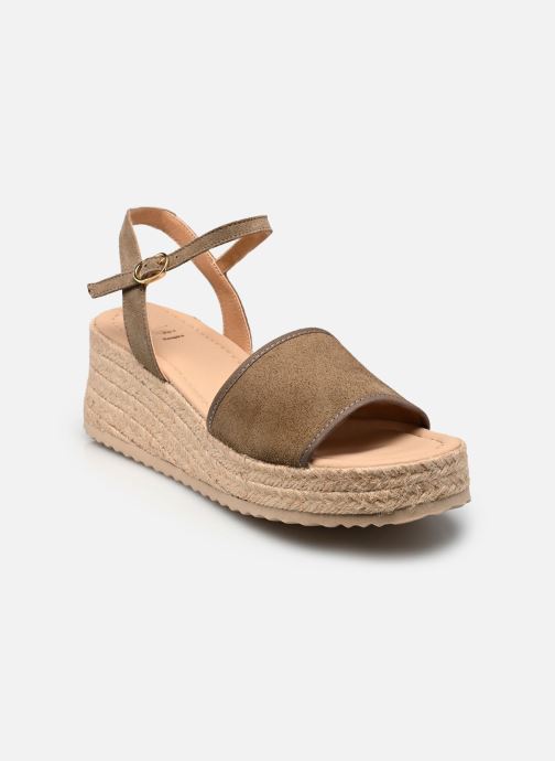 Geox Espadrilles compensées et plateformes D ALEMERIA B femme vert