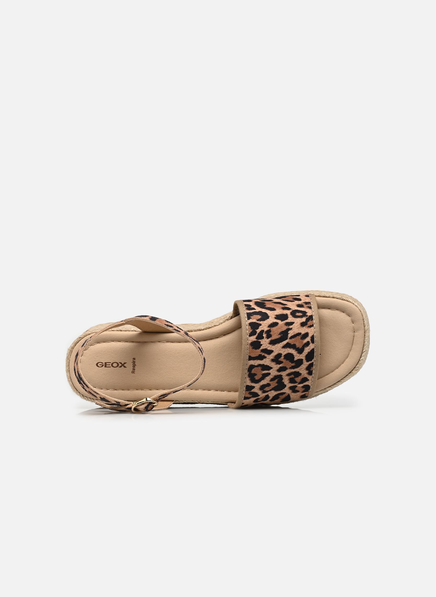 Espadrilles compensées et plateformes D ALEMERIA B femme beige Geox Espadrilles compensées et plateformes D ALEMERIA B femme beige NATURAL