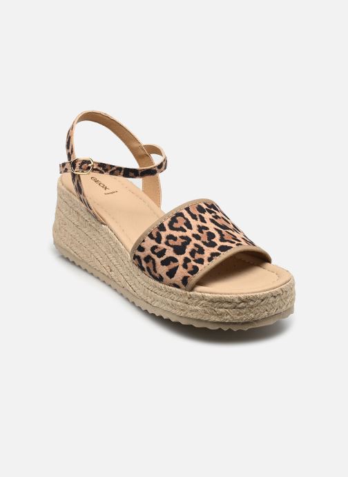 Geox Espadrilles compensées et plateformes D ALEMERIA B femme beige