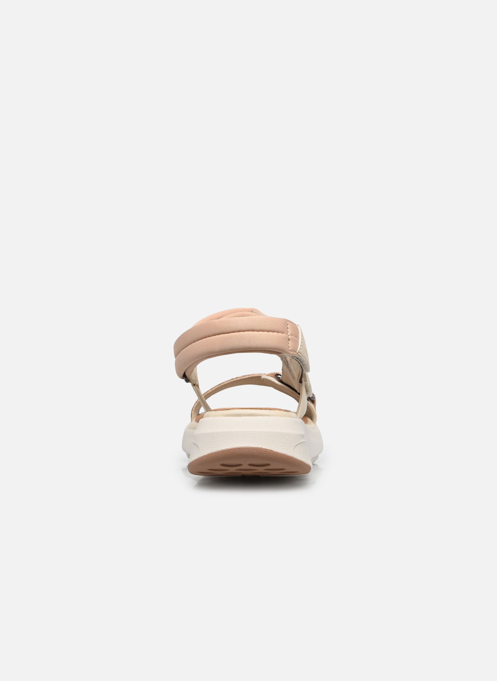 Sandales compensées et plateformes D FLEXTRIDE S D femme blanc Geox Sandales compensées et plateformes D FLEXTRIDE S D femme blanc PAPYRUS/DK BEIGE