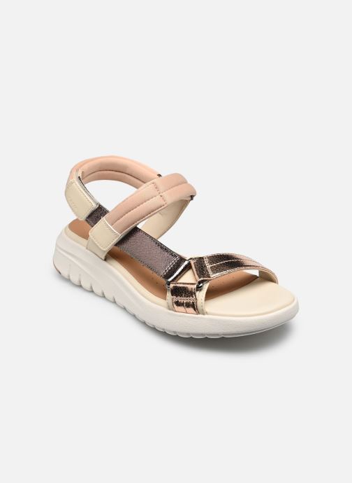 Geox Sandales compensées et plateformes D FLEXTRIDE S D femme blanc