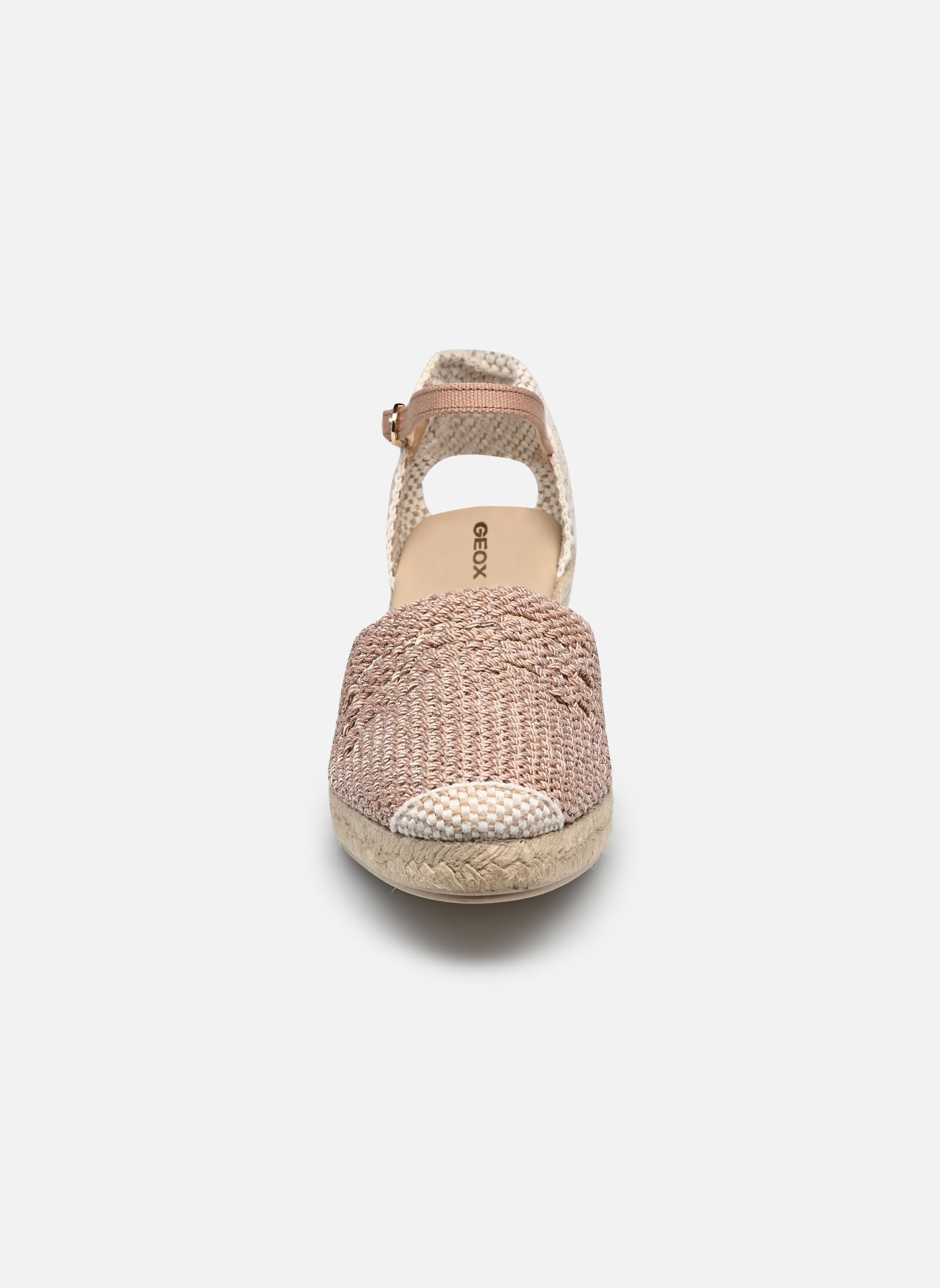 Espadrilles compensées et plateformes D GELSA LOW D femme rose Geox Espadrilles compensées et plateformes D GELSA LOW D femme rose Old Rose