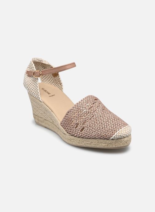 Geox Espadrilles compensées et plateformes D GELSA LOW D femme rose