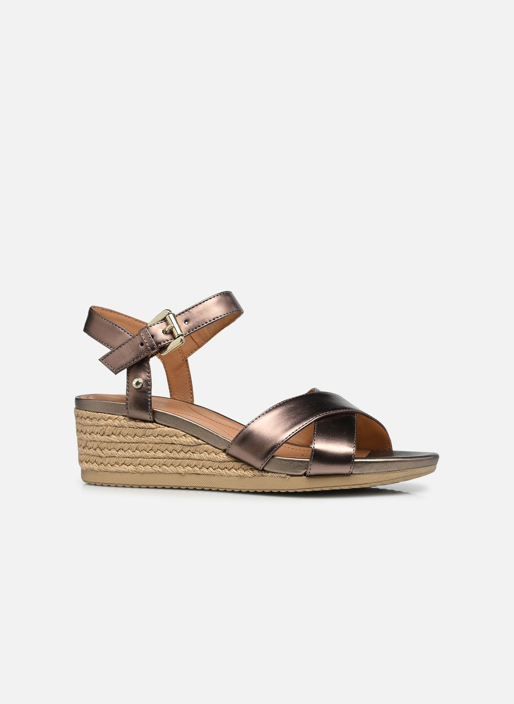 Espadrilles compensées et plateformes D ISCHIA CORDA C femme beige Geox Espadrilles compensées et plateformes D ISCHIA CORDA C femme beige DK BEIGE