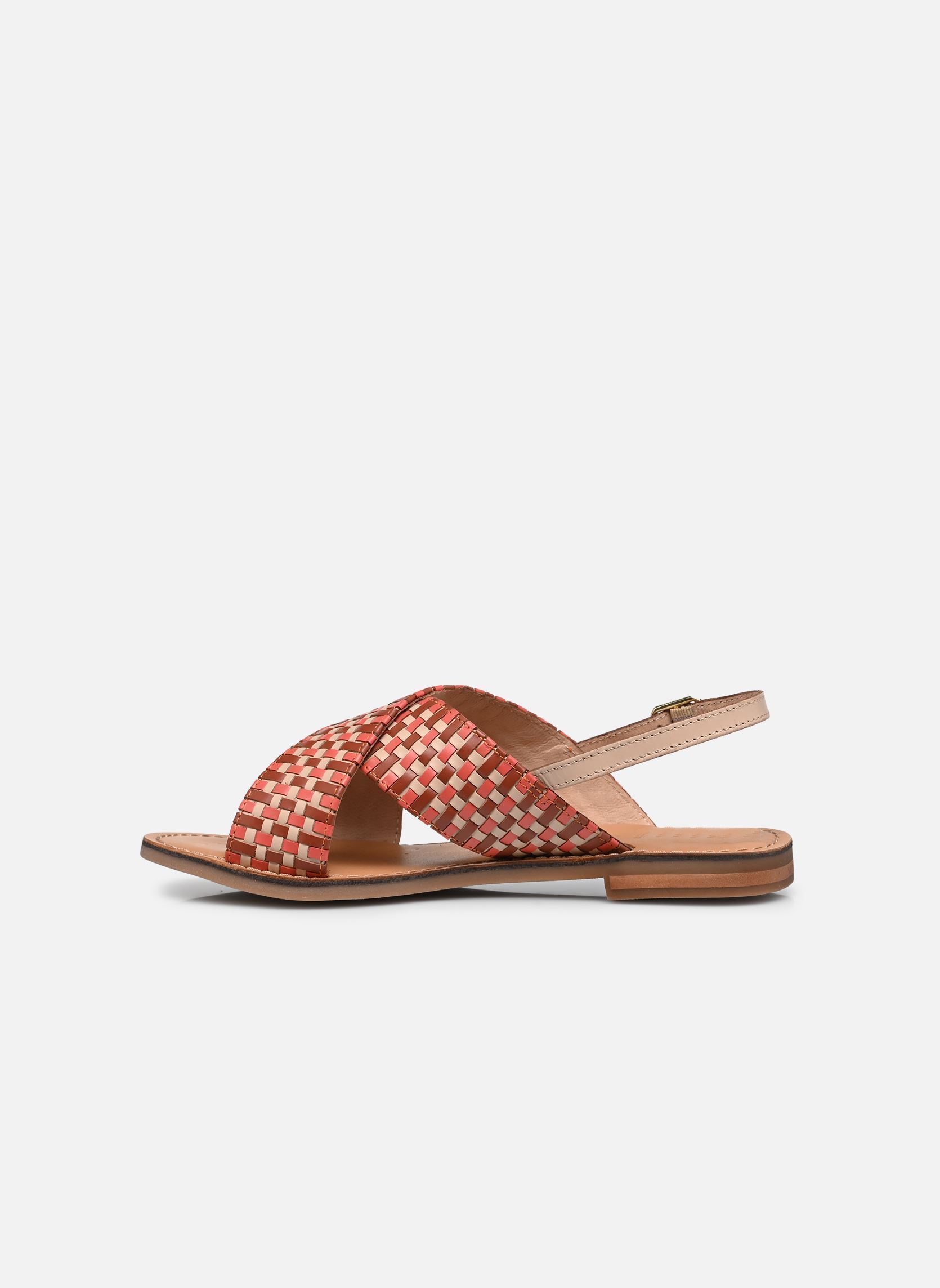 Sandales D MADDALUSIAC N femme orange Geox Sandales D MADDALUSIAC N femme orange ROSE/CORAL