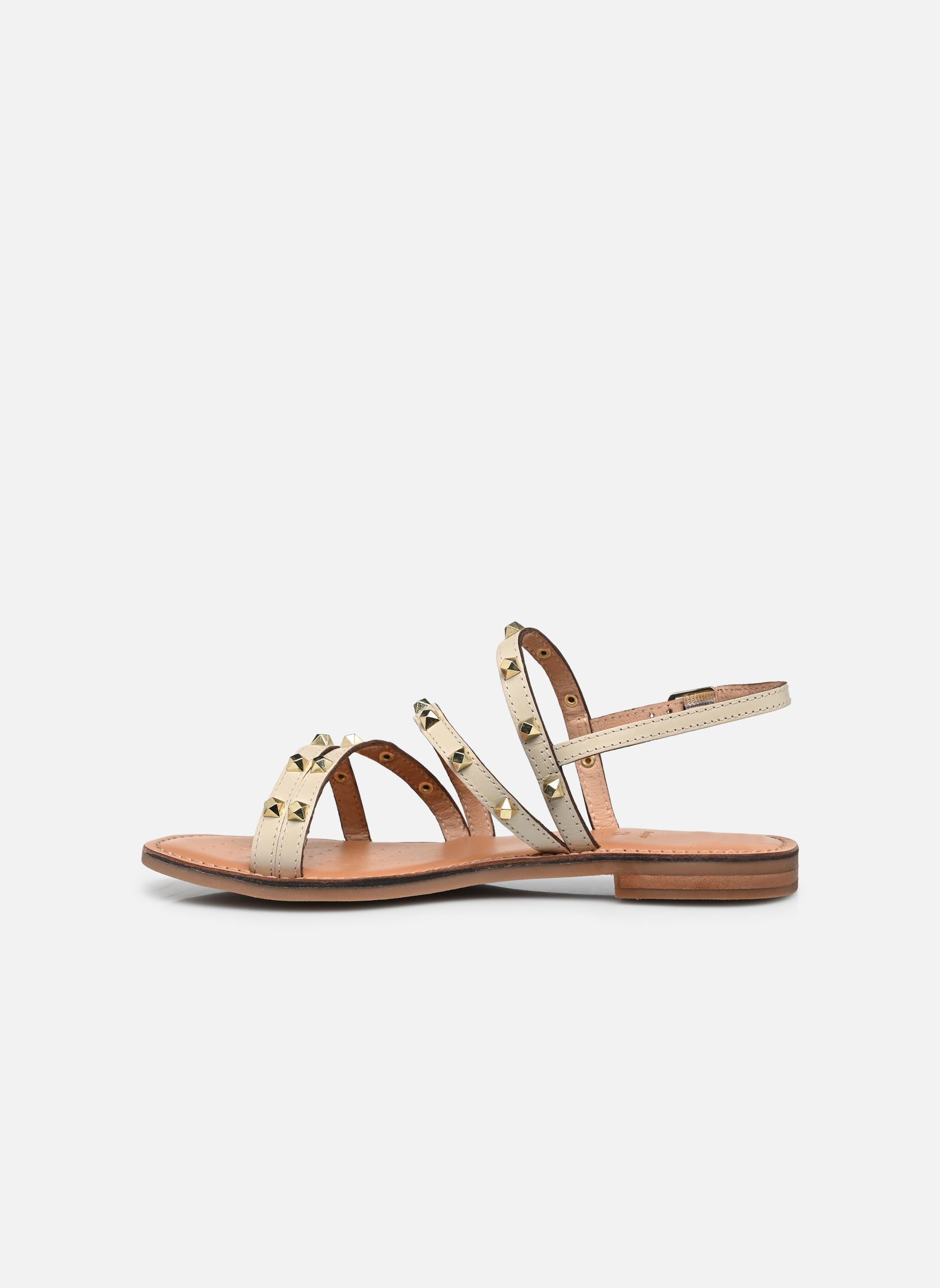 Sandales D MADDALUSIAC H femme blanc Geox Sandales D MADDALUSIAC H femme blanc Papyrus