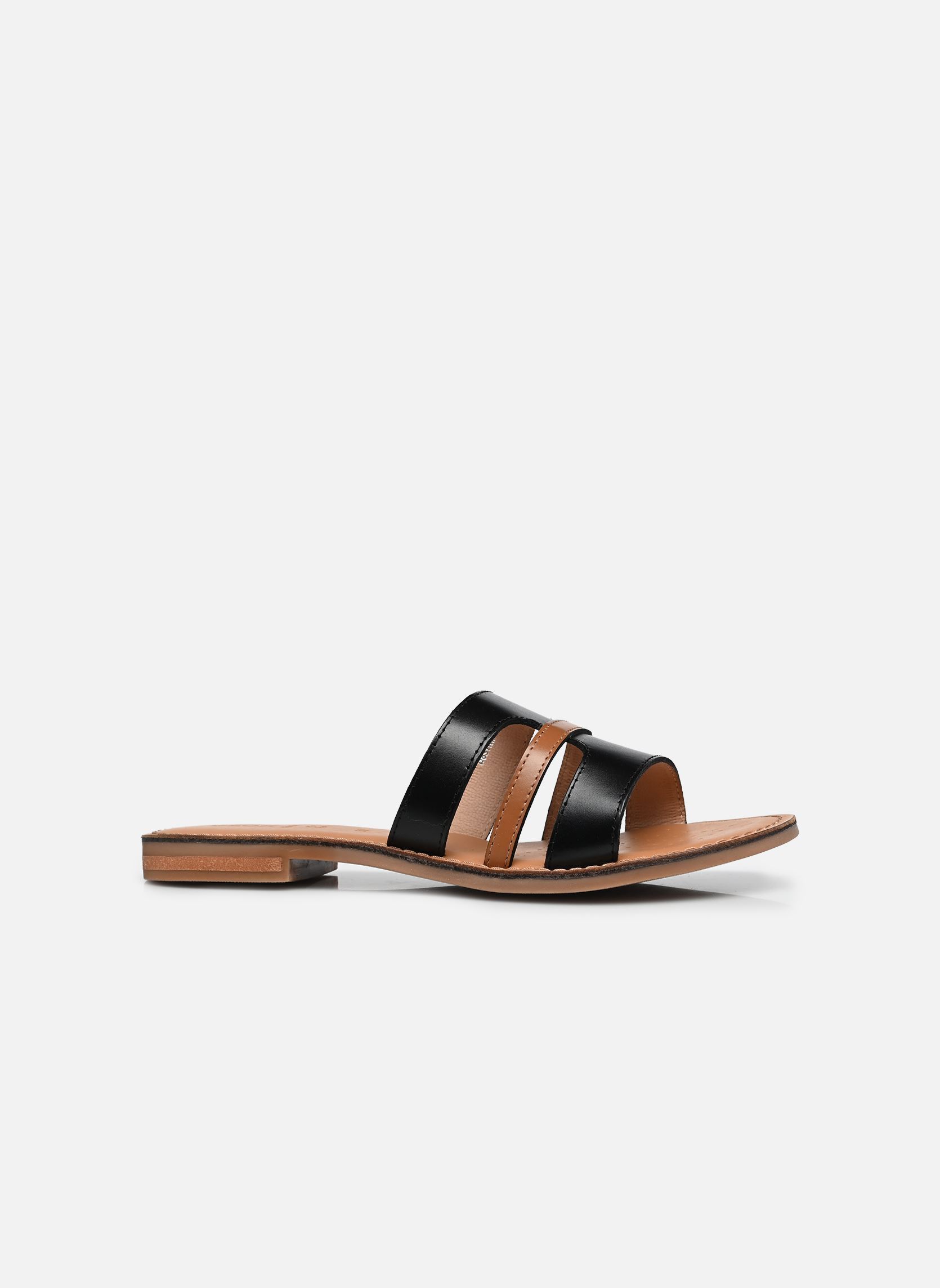 Mules D MADDALUSIAC P femme noir Geox Mules D MADDALUSIAC P femme noir Black/camel