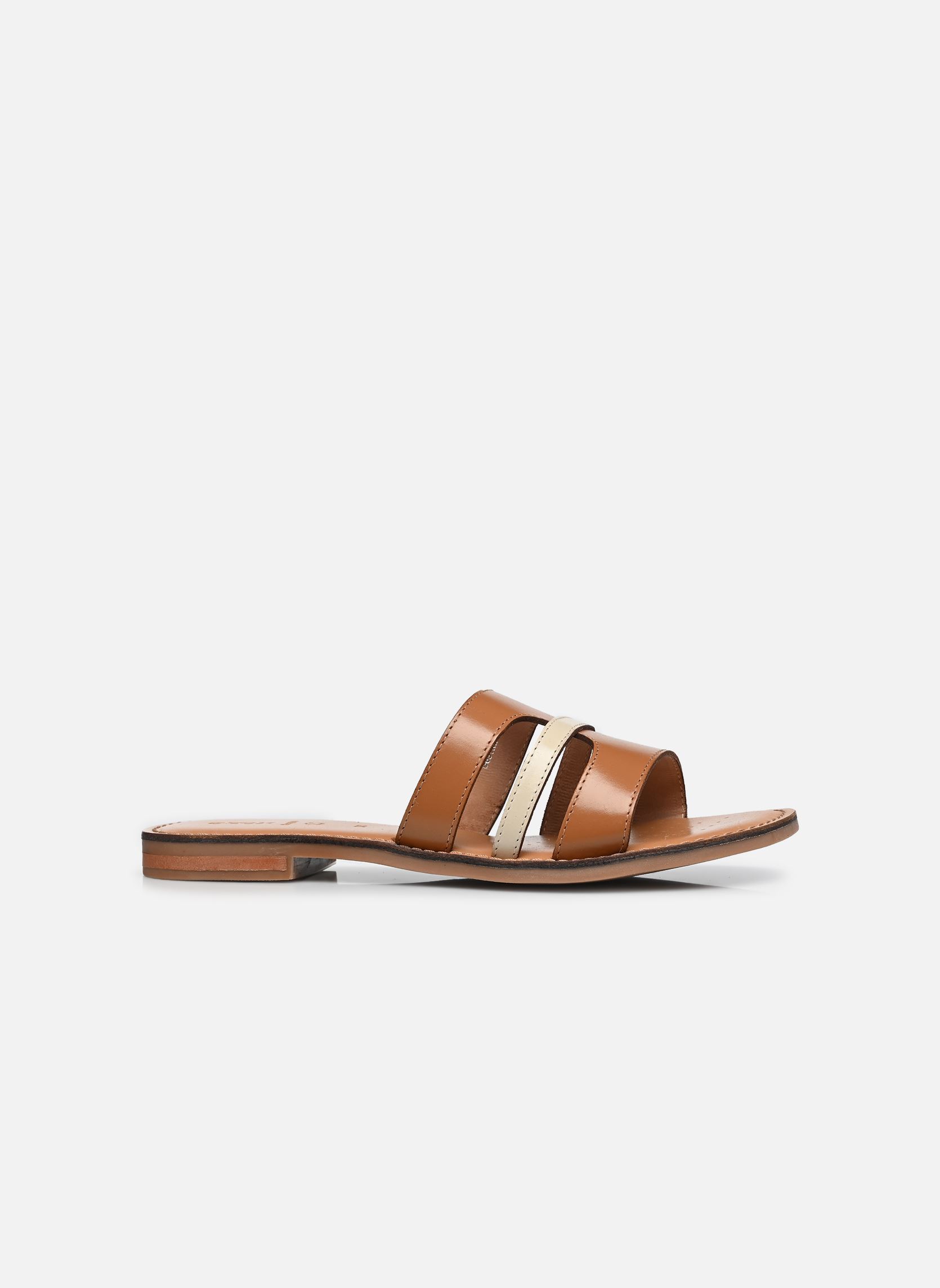 Mules D MADDALUSIAC P femme marron Geox Mules D MADDALUSIAC P femme marron CAMEL/PAPYRUS