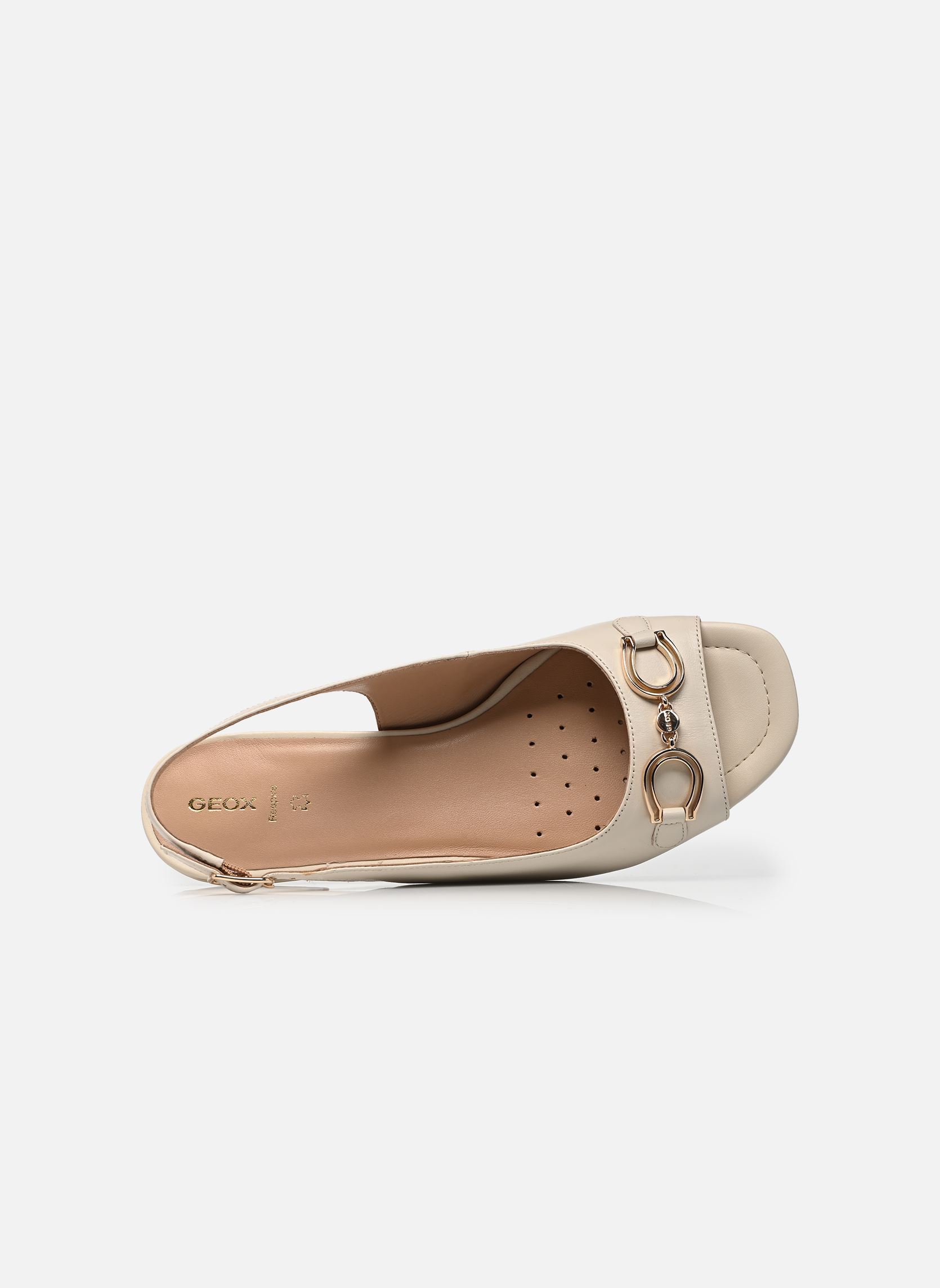 Sandales D NEW ERAKLIA 15 E femme blanc Geox Sandales D NEW ERAKLIA 15 E femme blanc Papyrus