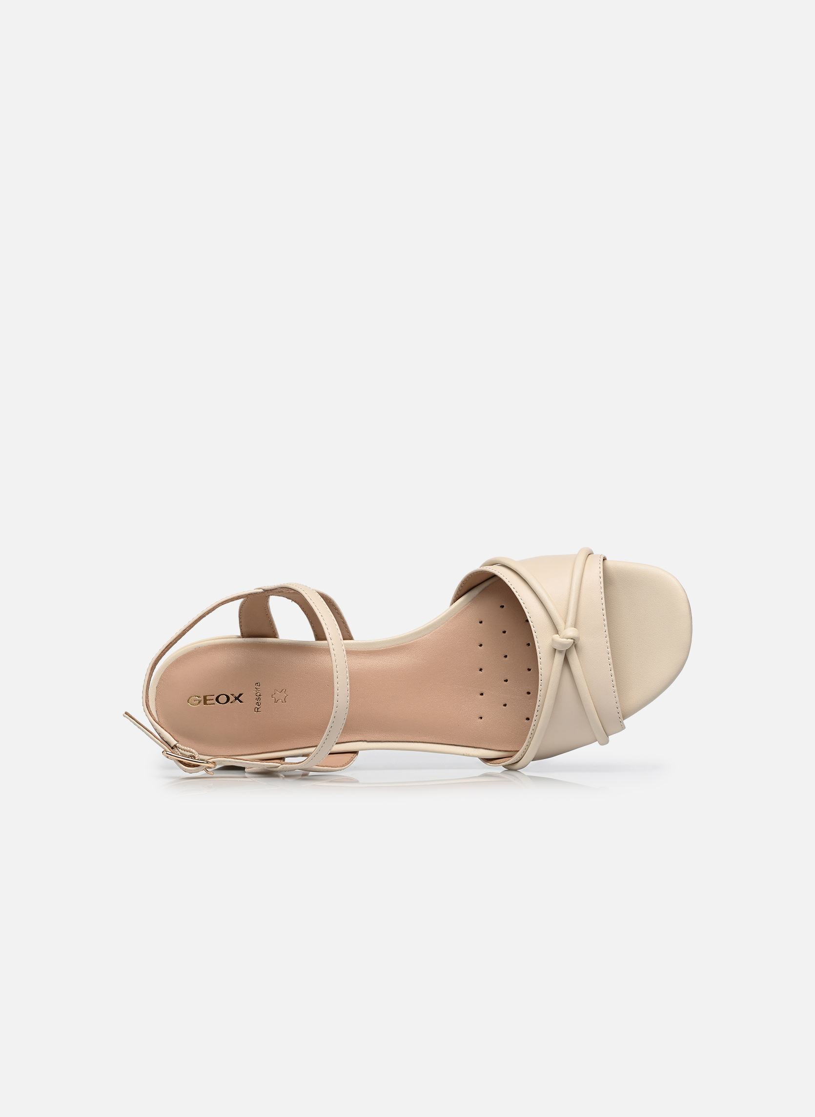 Sandalen D NEW ERAKLIA 50 T01 dames wit Geox Sandalen D NEW ERAKLIA 50 T01 dames wit Papyrus