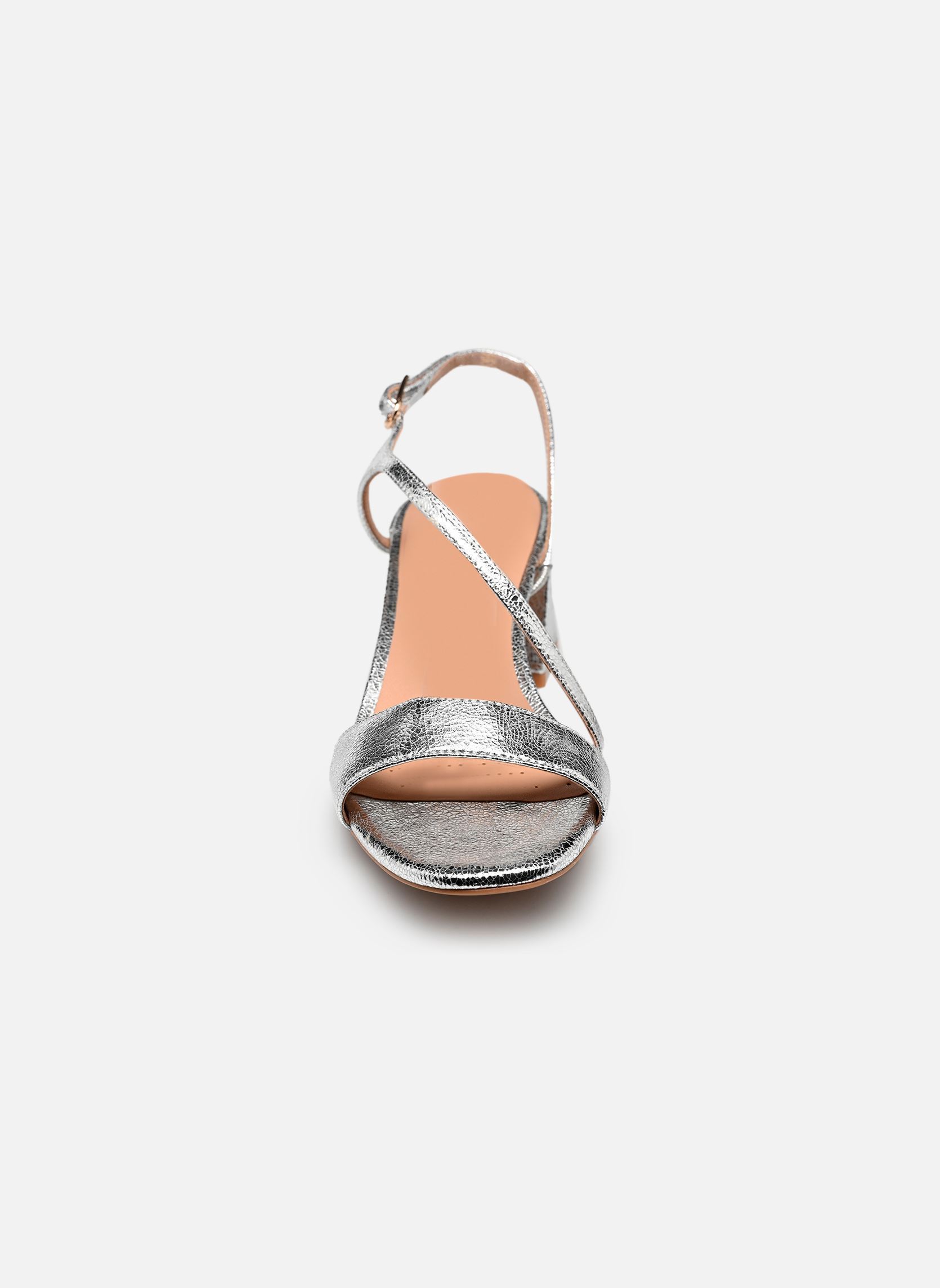 Sandalen D NEW ERAKLIA 50 T01 dames zilver Geox Sandalen D NEW ERAKLIA 50 T01 dames zilver Silver
