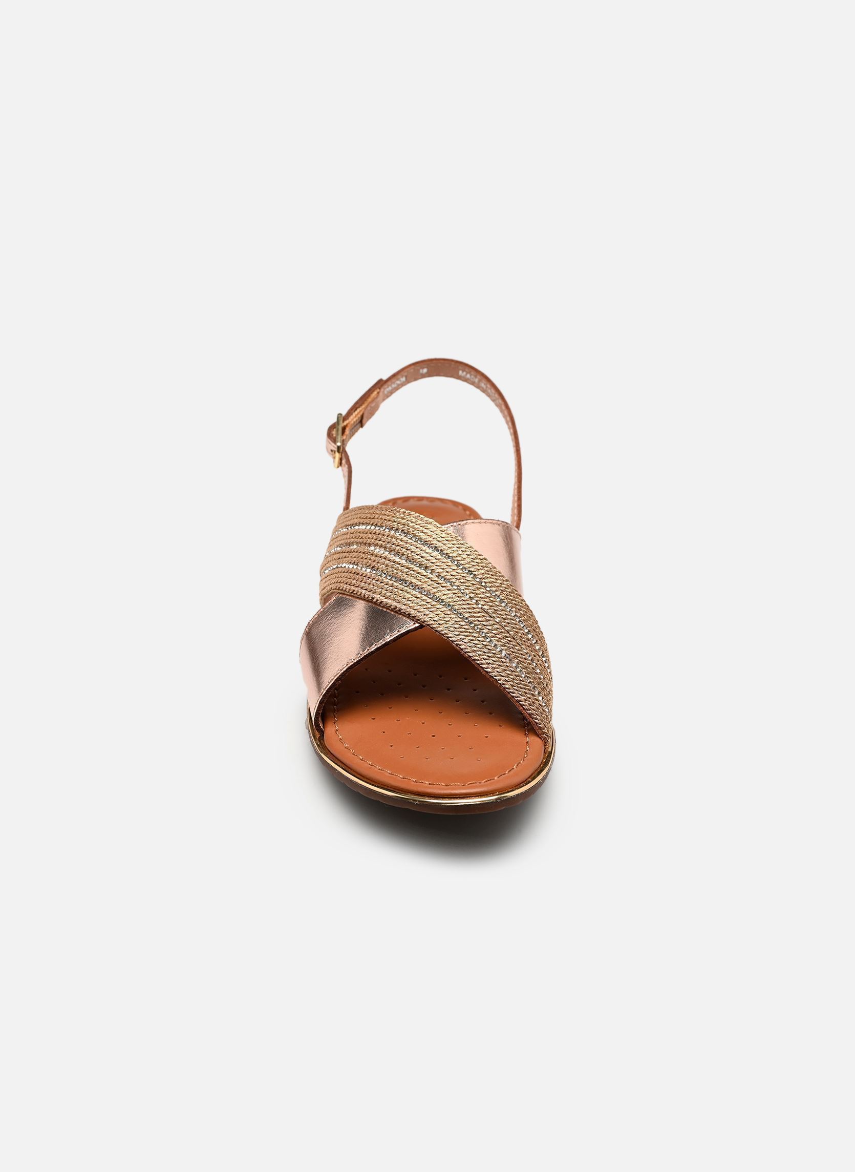 Sandalen D SOZY PLUS E damen gold und bronze Geox Sandalen D SOZY PLUS E damen gold und bronze DK GOLD/LT GOLD