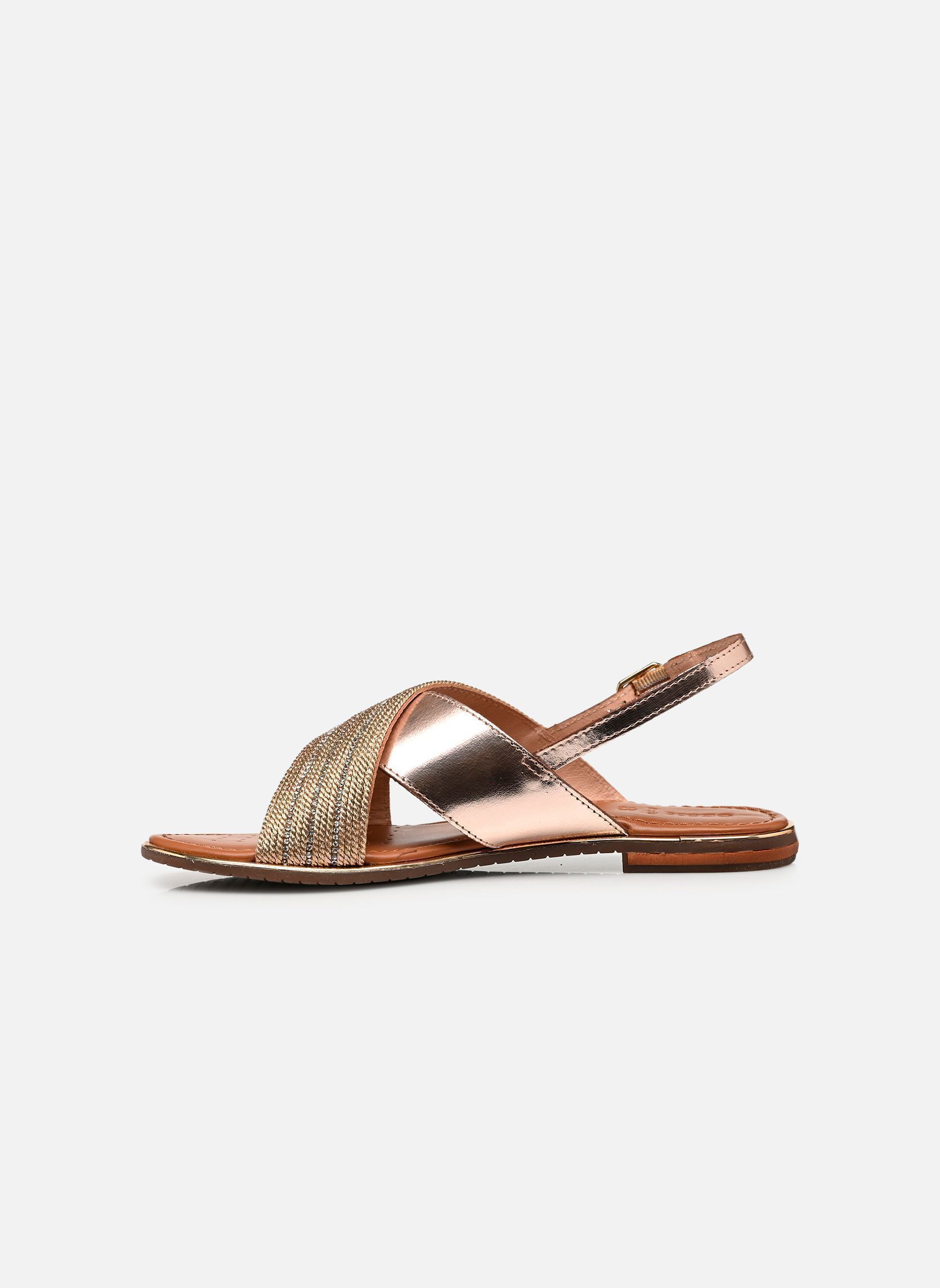 Sandalen D SOZY PLUS E damen gold und bronze Geox Sandalen D SOZY PLUS E damen gold und bronze DK GOLD/LT GOLD