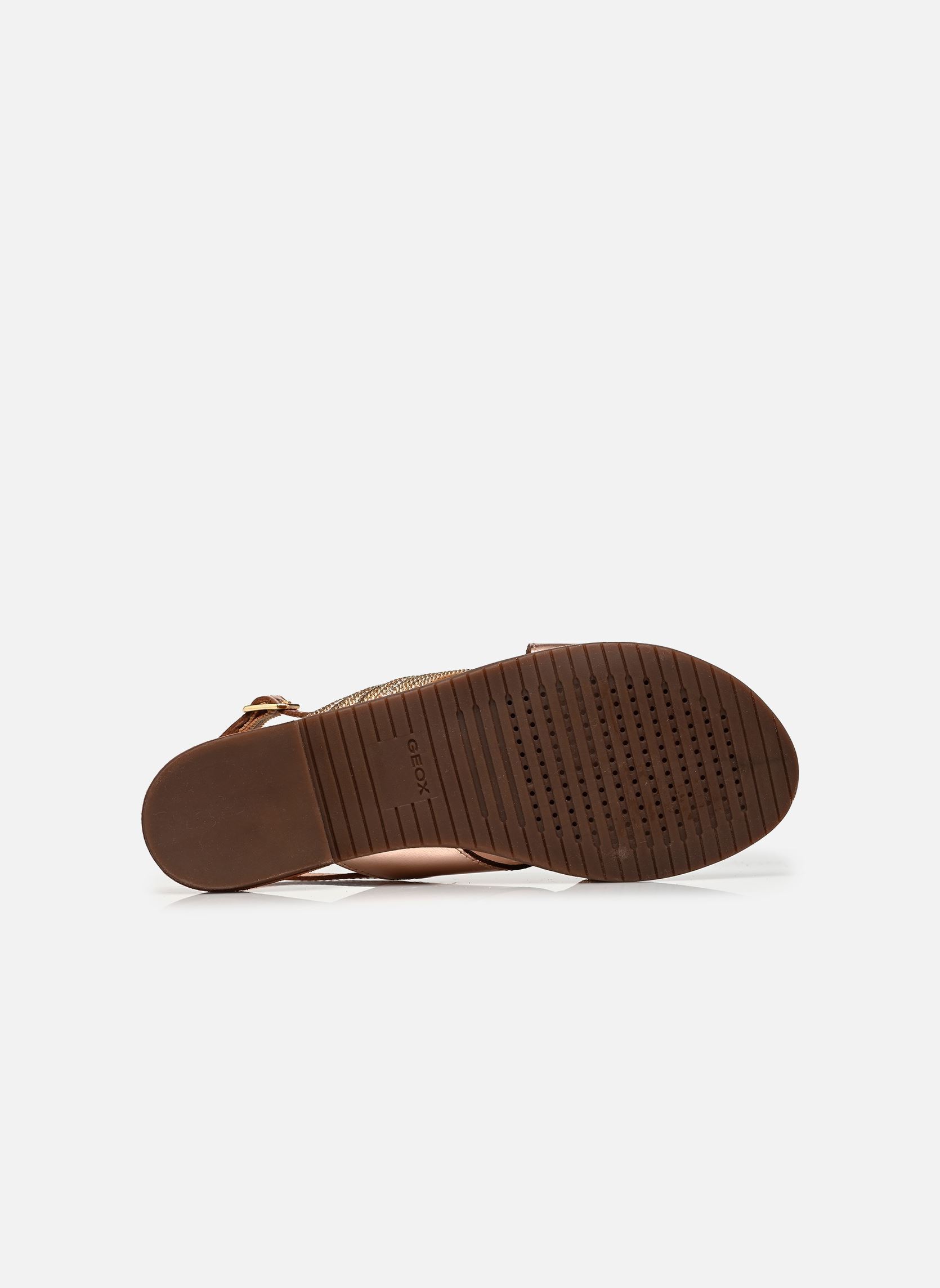 Sandalen D SOZY PLUS E damen gold und bronze Geox Sandalen D SOZY PLUS E damen gold und bronze DK GOLD/LT GOLD