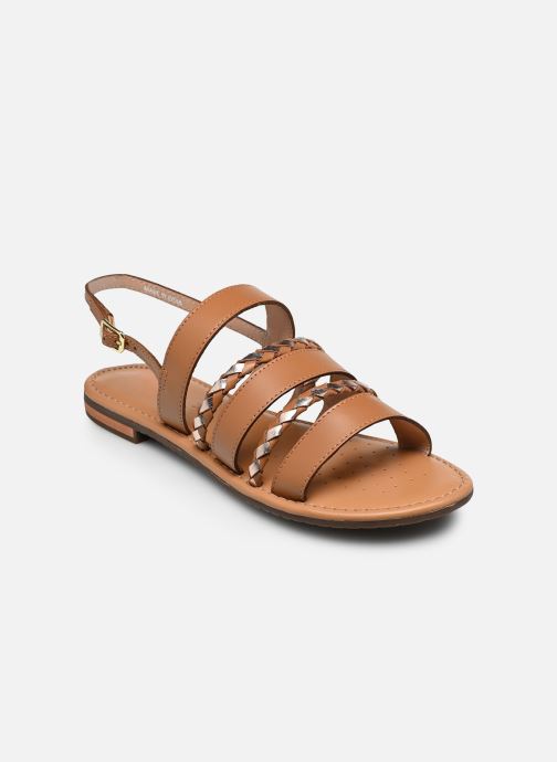 Geox Sandales plates D SOZY S C femme marron