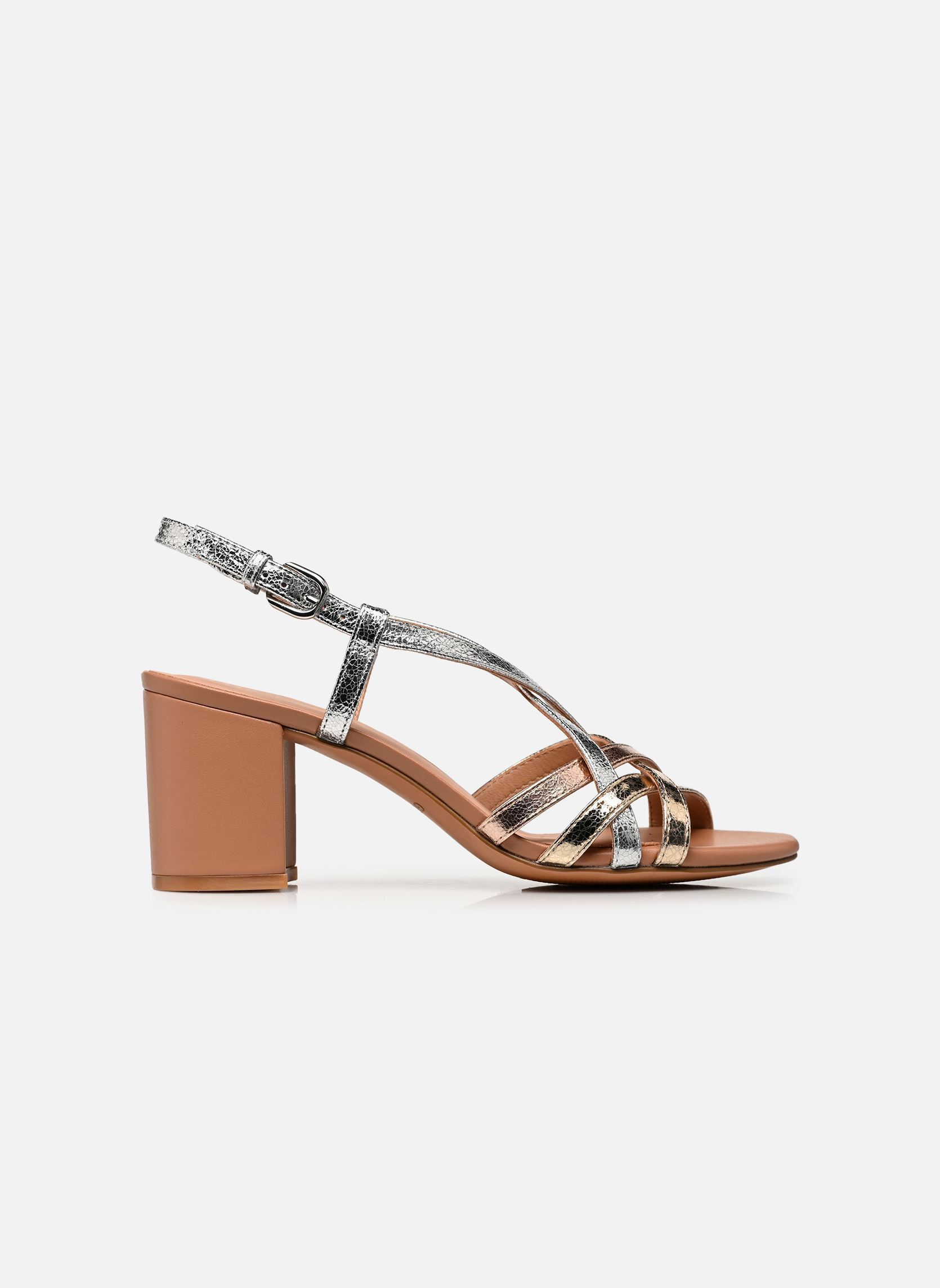 Sandalen D VIRNILISA 65 S B damen silber Geox Sandalen D VIRNILISA 65 S B damen silber SILVER/LT GOLD