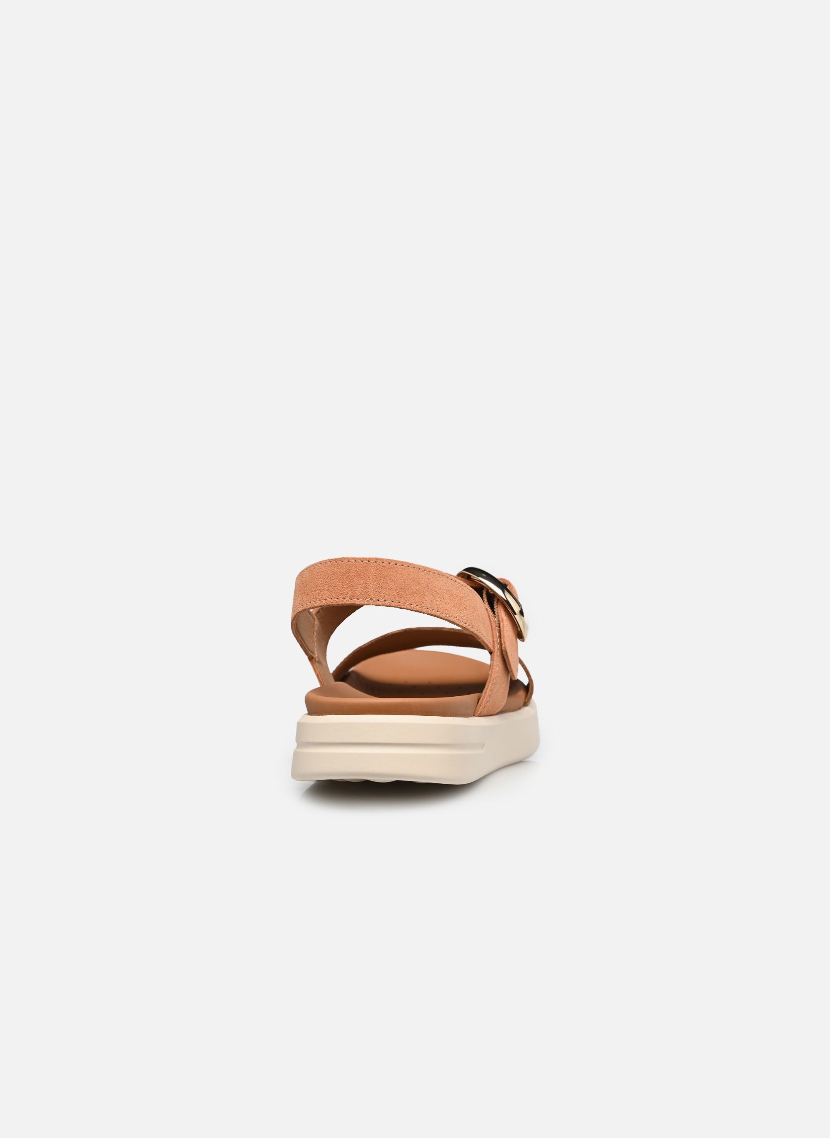 Sandales compensées et plateformes D XAND 2S A femme marron Geox Sandales compensées et plateformes D XAND 2S A femme marron PEACH/BEIGE
