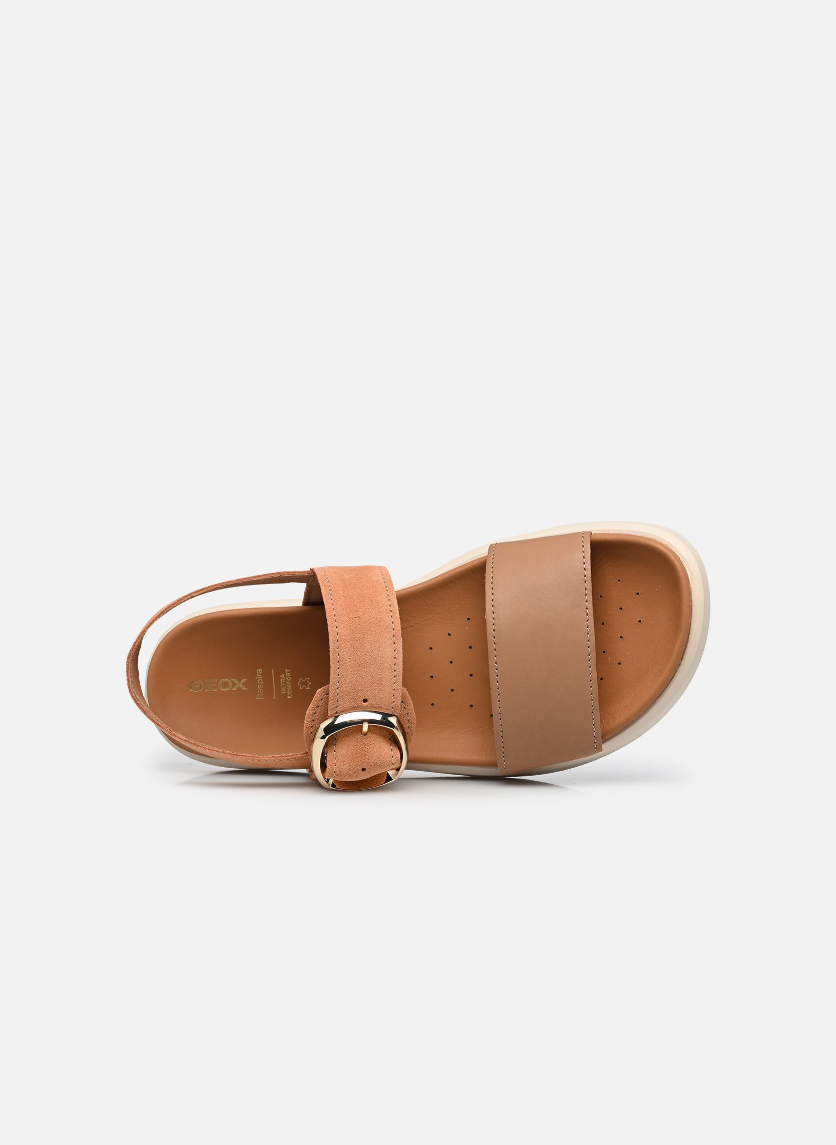 Sandales compensées et plateformes D XAND 2S A femme marron Geox Sandales compensées et plateformes D XAND 2S A femme marron PEACH/BEIGE