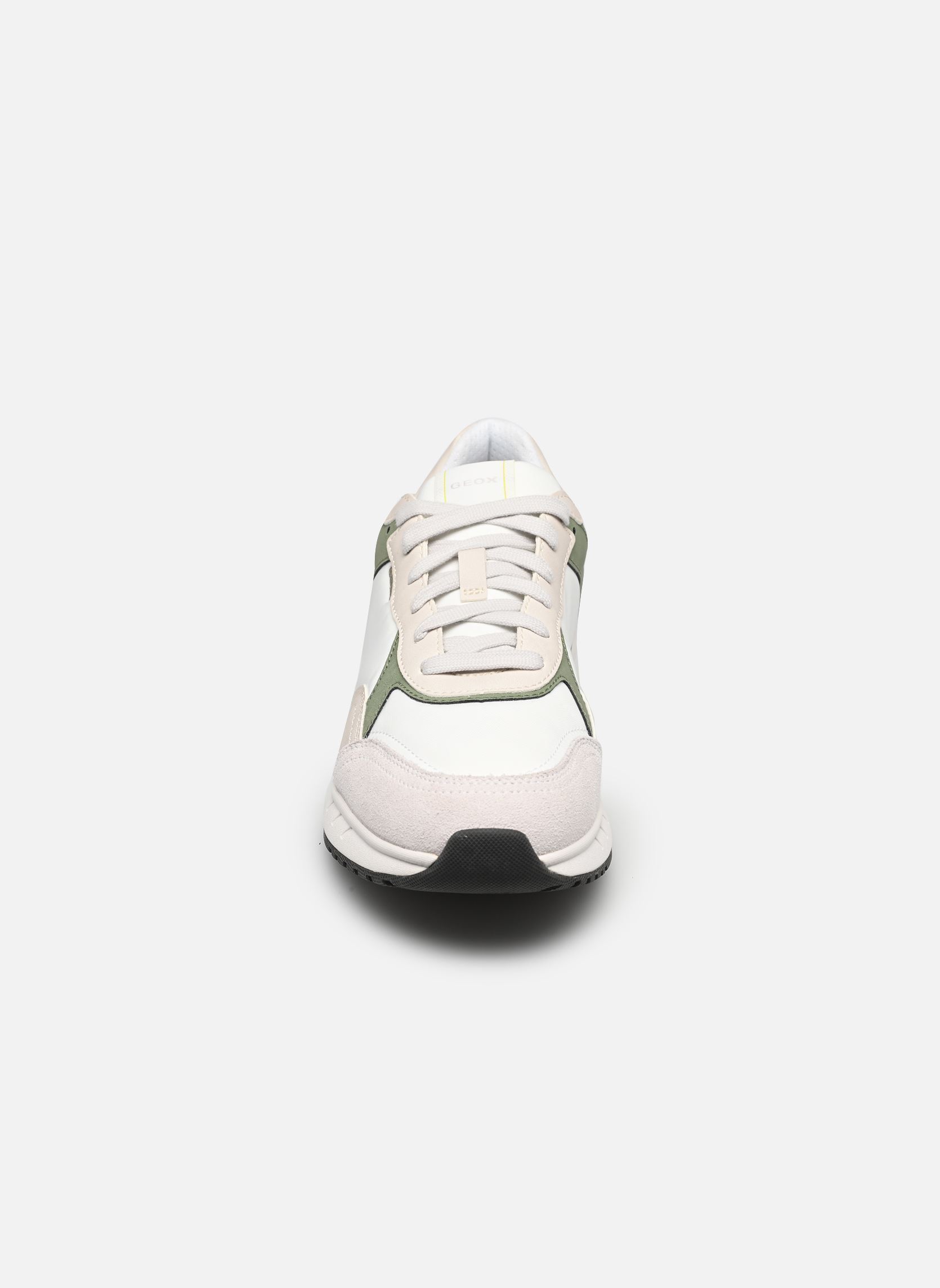 Baskets U BRANTHON B homme blanc Geox Baskets U BRANTHON B homme blanc WHITE/OLIVE