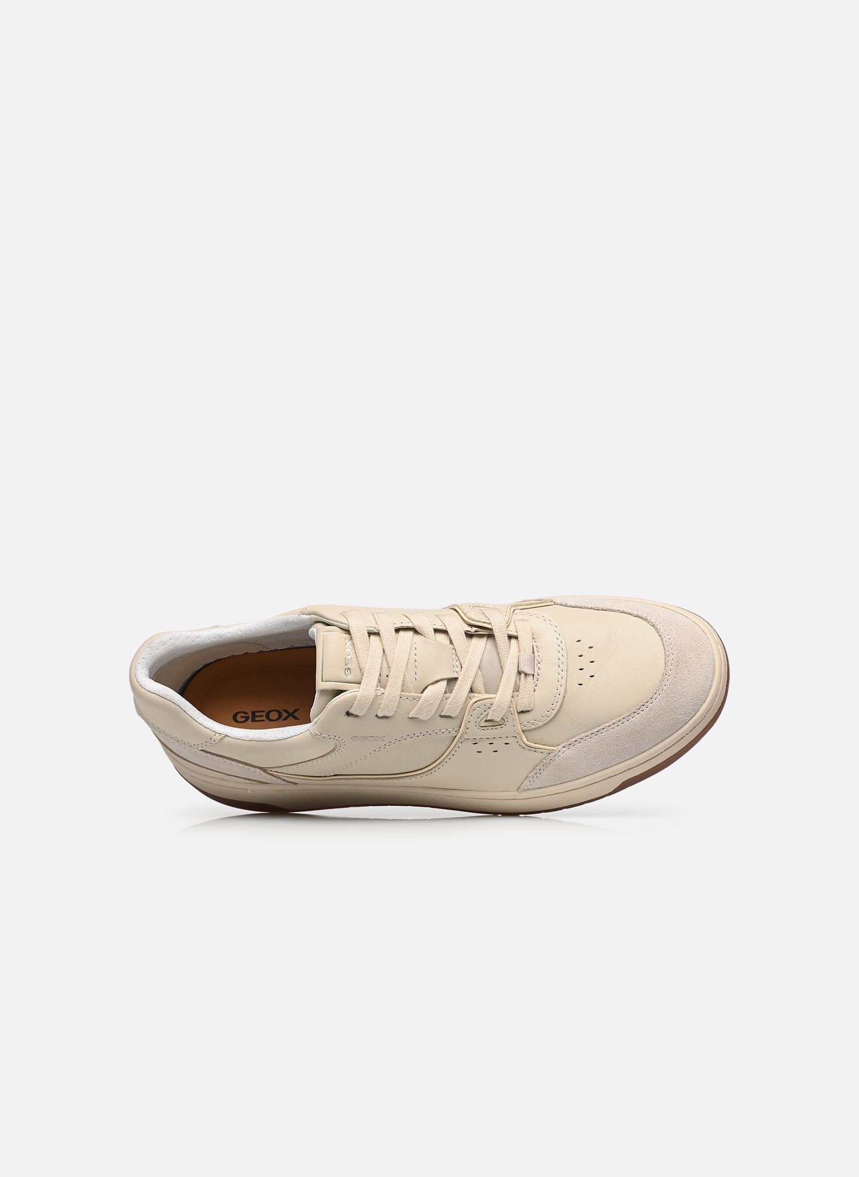 Sneakers U SEDRAL COURT B heren wit Geox Sneakers U SEDRAL COURT B heren wit PAPYRUS/LT SAND