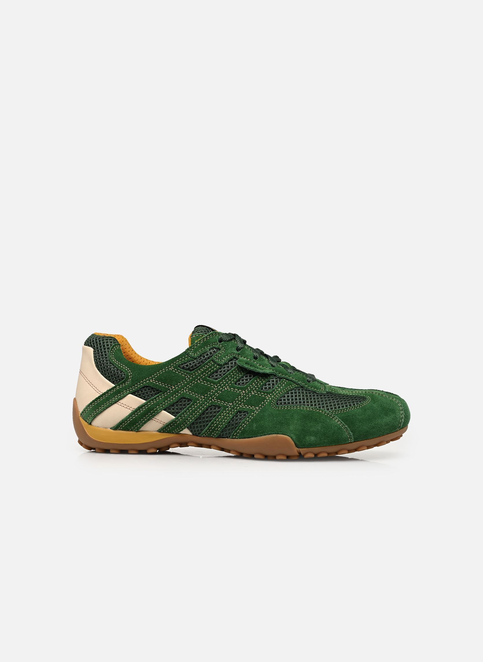 Baskets U SNAKE ORIGINAL A homme vert Geox Baskets U SNAKE ORIGINAL A homme vert Green