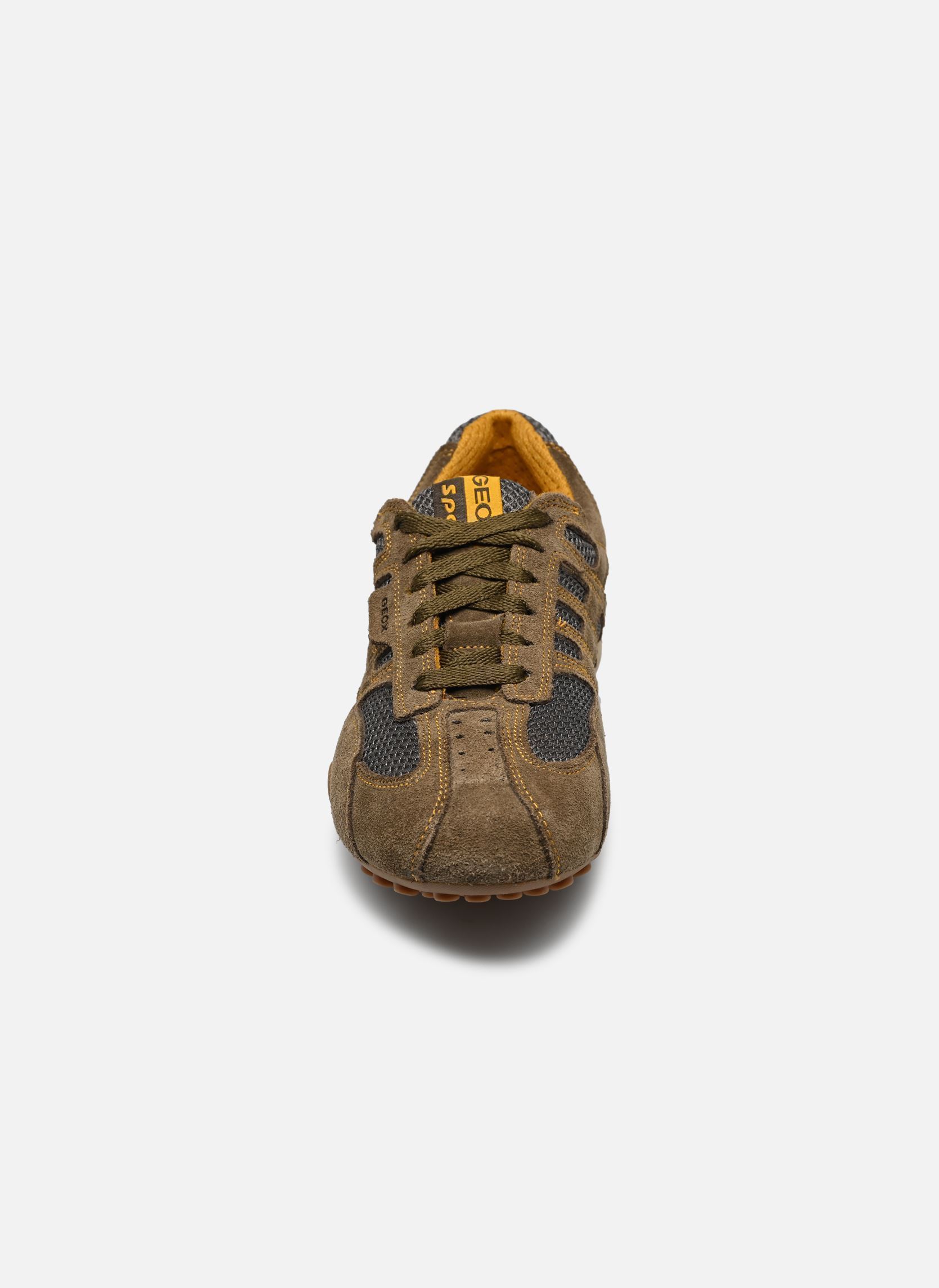 Sneakers U SNAKE ORIGINAL A heren groen Geox Sneakers U SNAKE ORIGINAL A heren groen Military/Dk Grey
