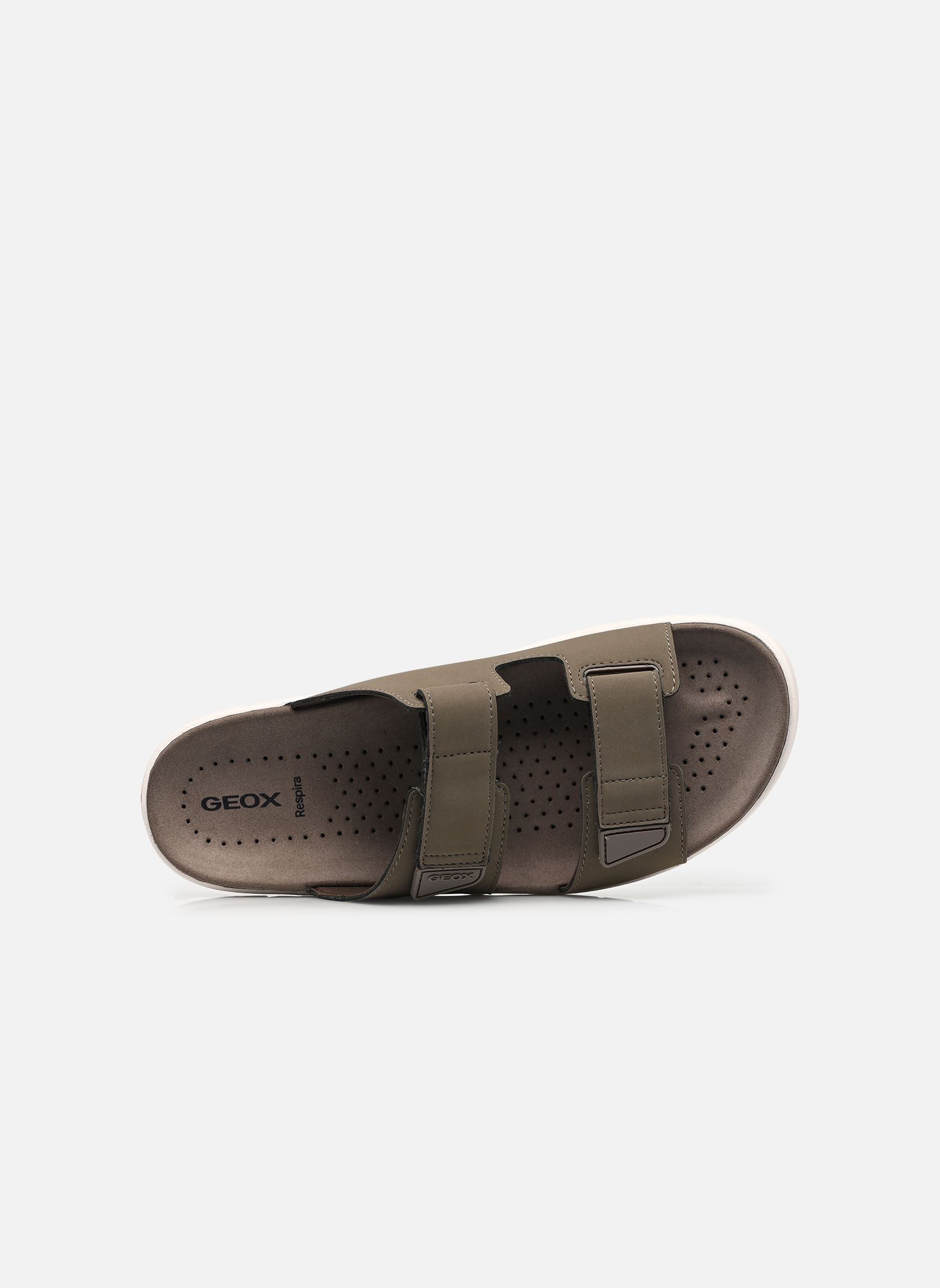 Mules U FLEXTRIDE S homme vert Geox Mules U FLEXTRIDE S homme vert DOVE GREY