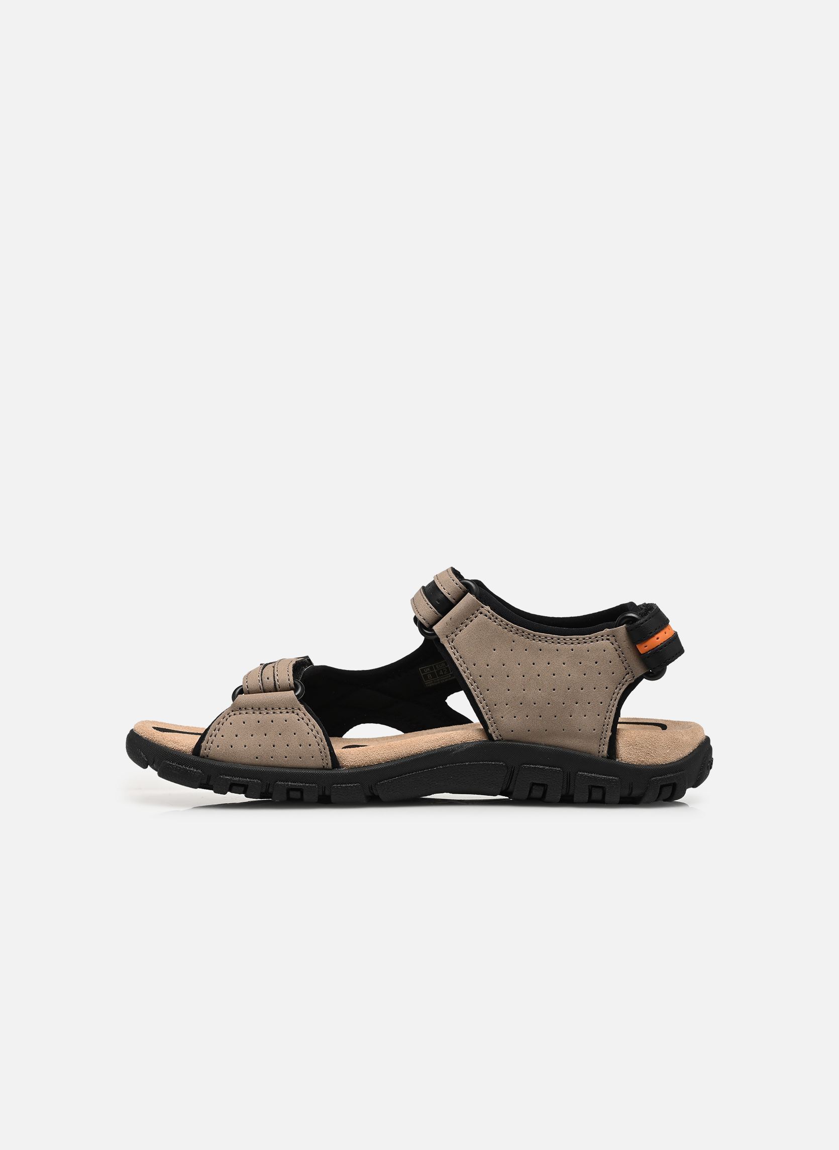 Sandales et mules UOMO SANDAL STRADA D homme vert Geox Sandales et mules UOMO SANDAL STRADA D homme vert Sand