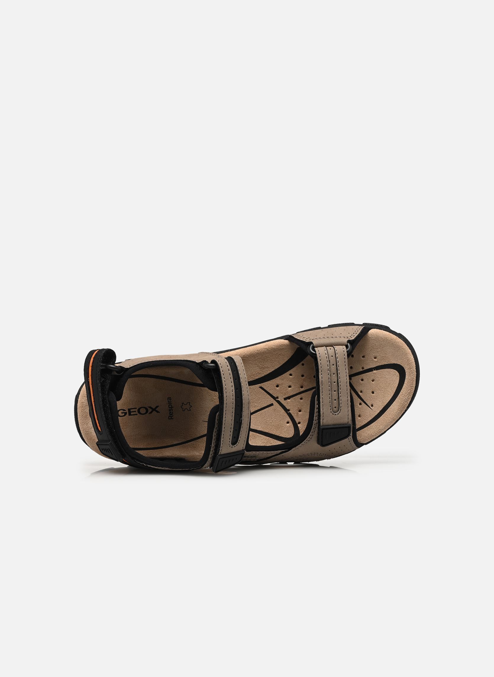 Sandales et mules UOMO SANDAL STRADA D homme vert Geox Sandales et mules UOMO SANDAL STRADA D homme vert Sand