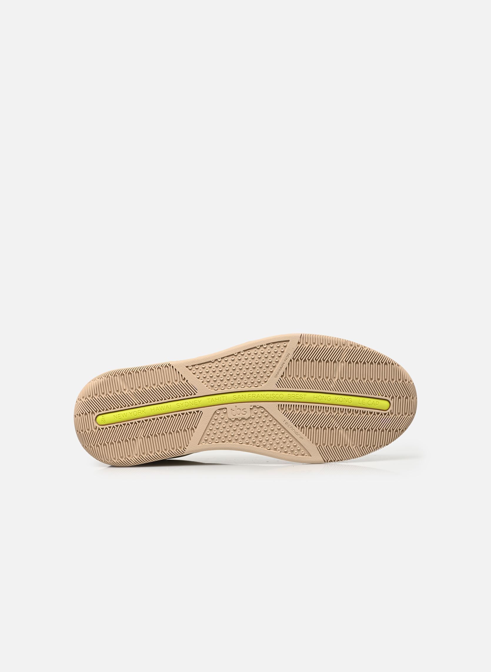 Niedrige Sneaker GEDEZIP herren weiß TBS Niedrige Sneaker GEDEZIP herren weiß CREME + MARINE