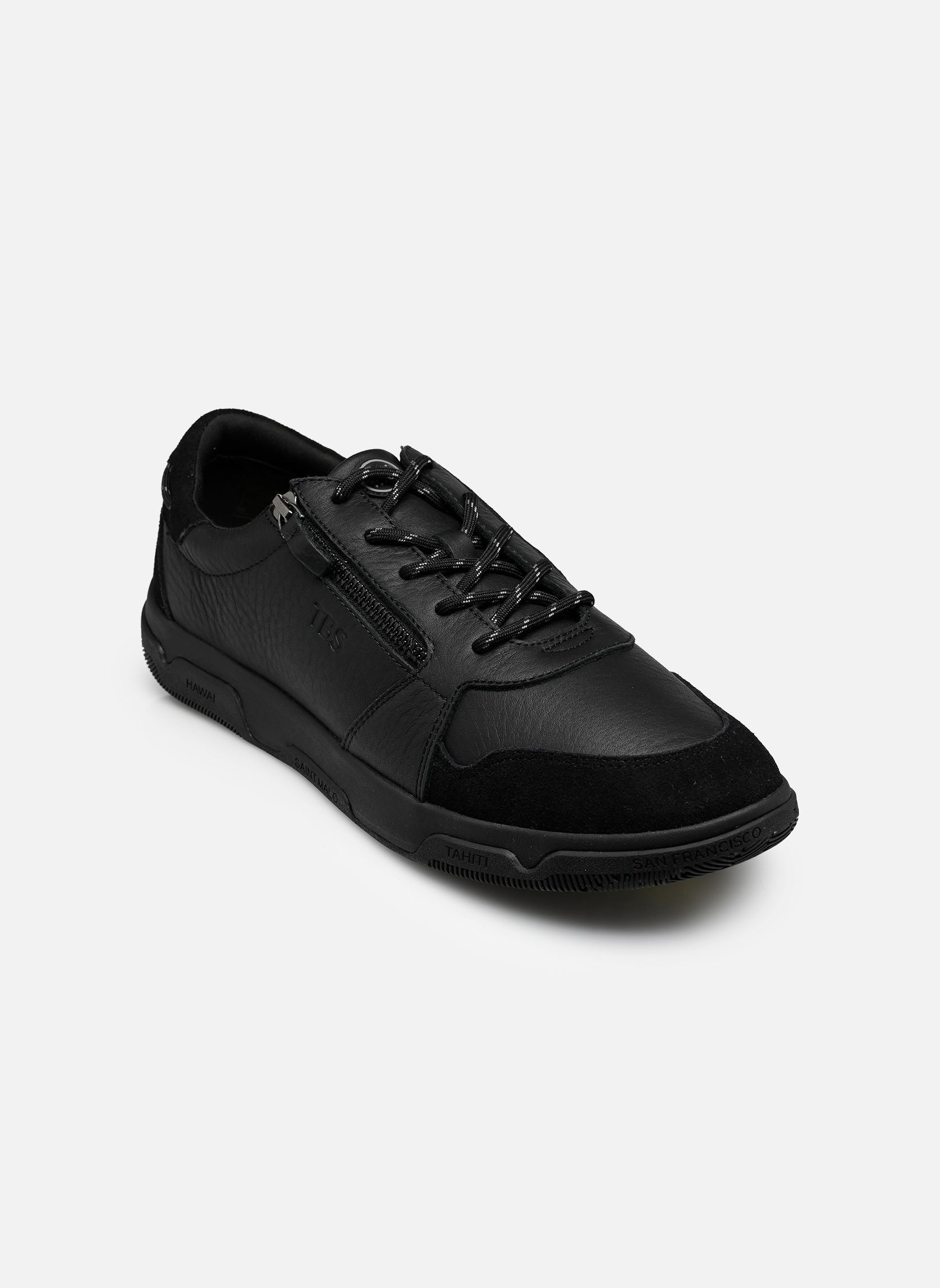 Baskets basses GEDEZIP homme noir TBS Baskets basses GEDEZIP homme noir NOIR