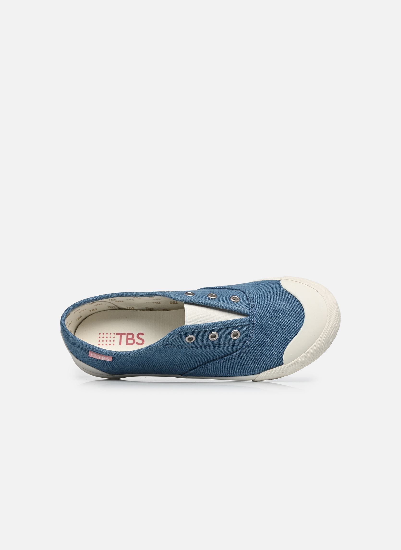 Baskets toile OPALINE femme bleu TBS Baskets toile OPALINE femme bleu JEAN