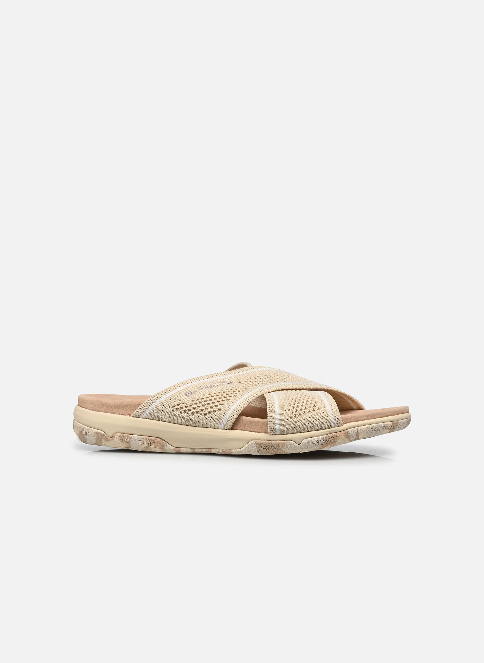 Mules CARLETI femme beige TBS Mules CARLETI femme beige ECRU CAMO
