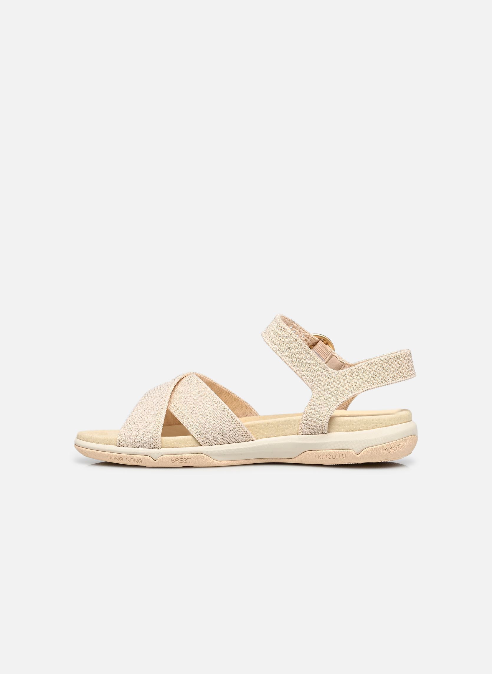 Sandalen CELINEA damen weiß TBS Sandalen CELINEA damen weiß CHINE LIN + GOLD