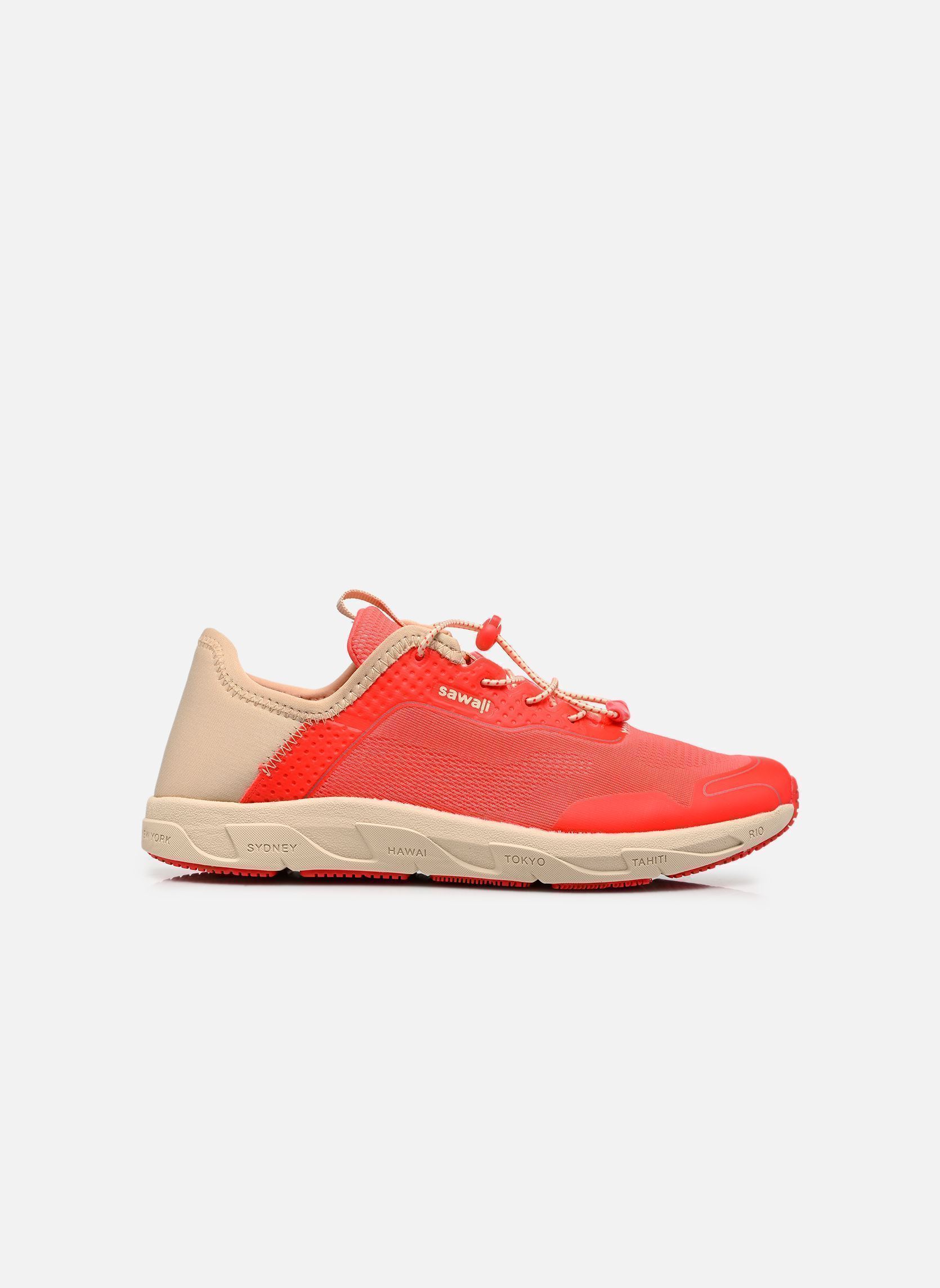 Baskets basses JAZLIFE femme orange TBS Baskets basses JAZLIFE femme orange CORAIL + CREME