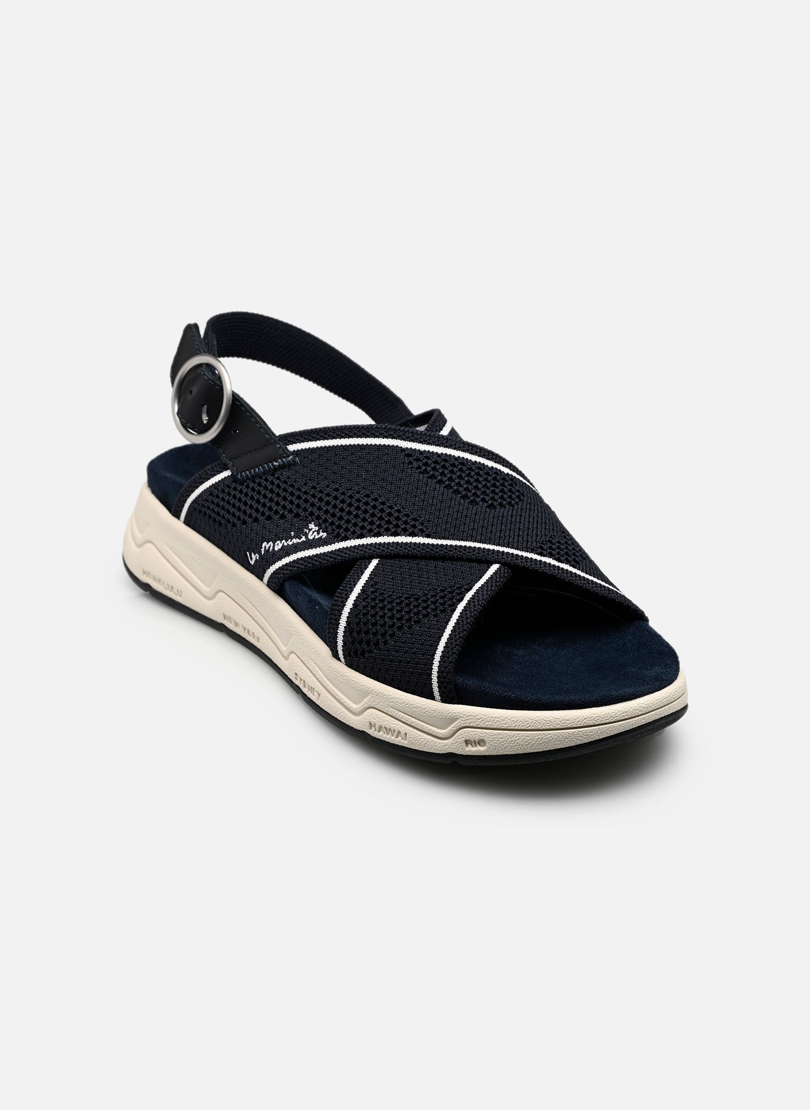 Sandales compensées et plateformes LAIHONA femme bleu TBS Sandales compensées et plateformes LAIHONA femme bleu BALTIC FONCE