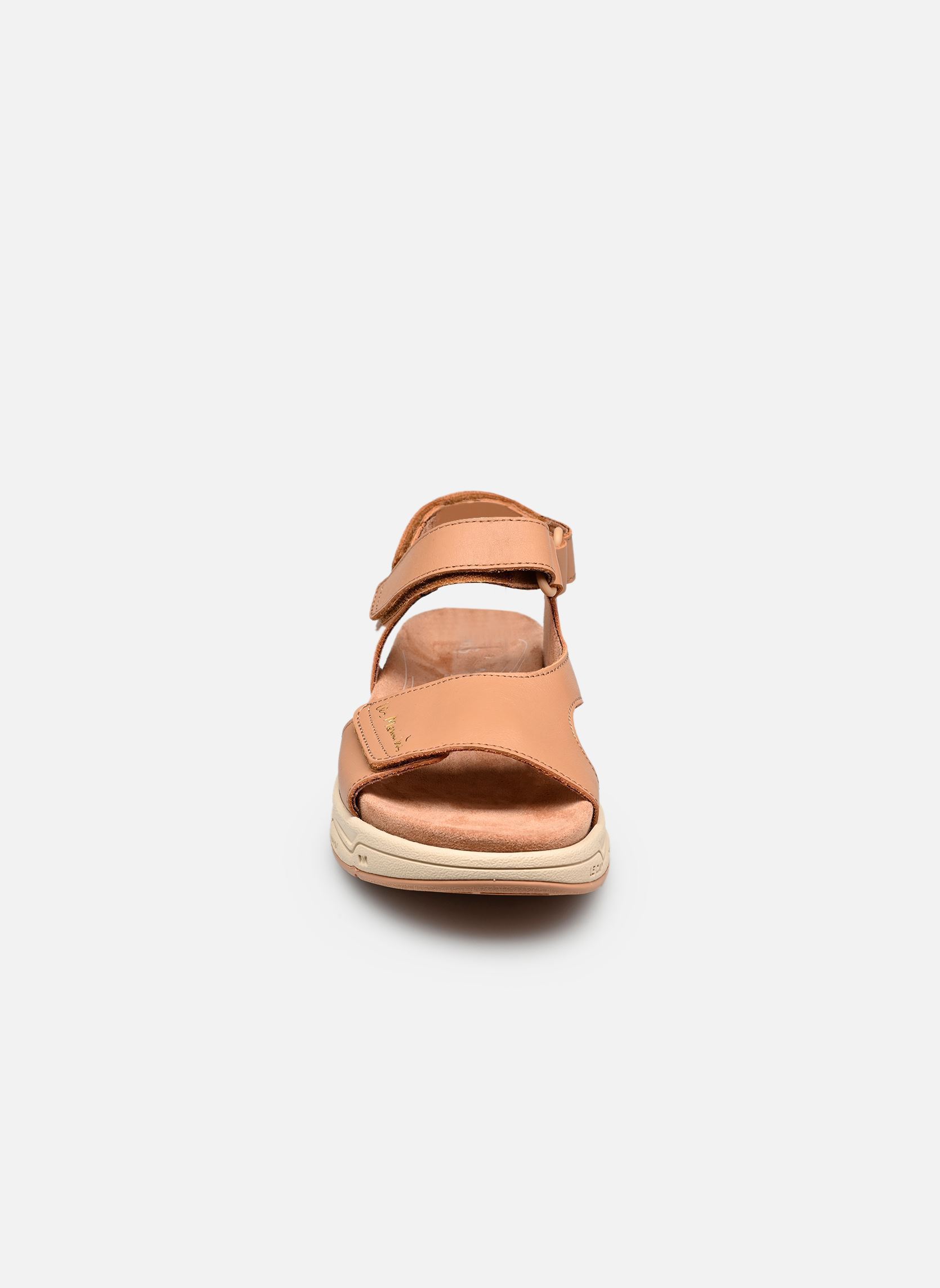 Sandales compensées et plateformes LOUISIE femme marron TBS Sandales compensées et plateformes LOUISIE femme marron CAPPUCINO