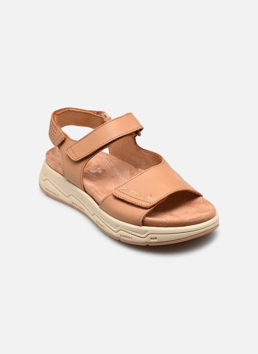 TBS Sandales compensées et plateformes LOUISIE femme marron