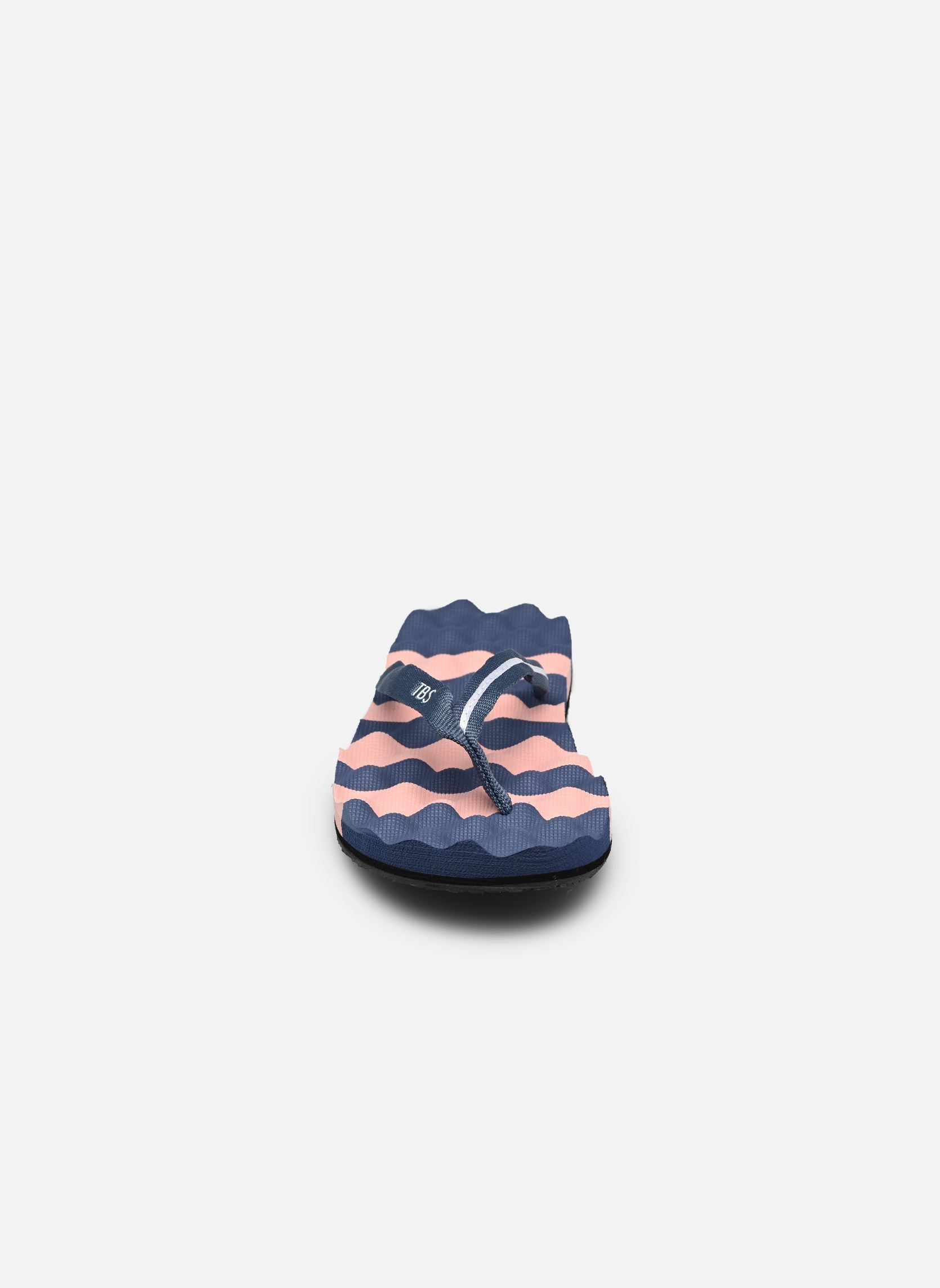 Tongs ULRIANE femme bleu TBS Tongs ULRIANE femme bleu BLEU + ROSE