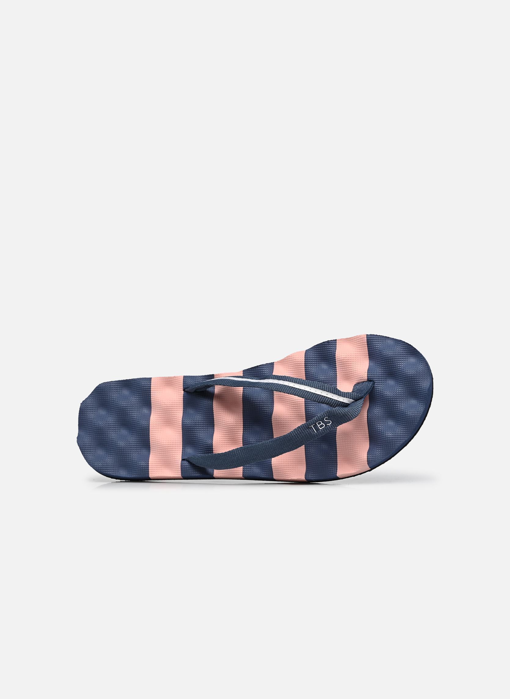 Tongs ULRIANE femme bleu TBS Tongs ULRIANE femme bleu BLEU + ROSE