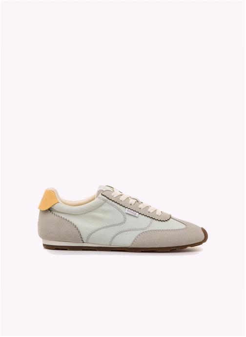 MTNG Baskets basses Sneakers Femme MTNG JANET beige femme vert