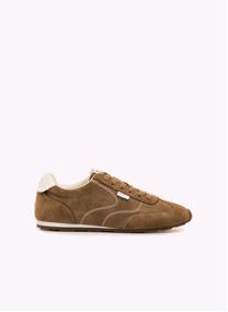 Baskets basses Sneakers Femme MTNG JANET beige femme vert