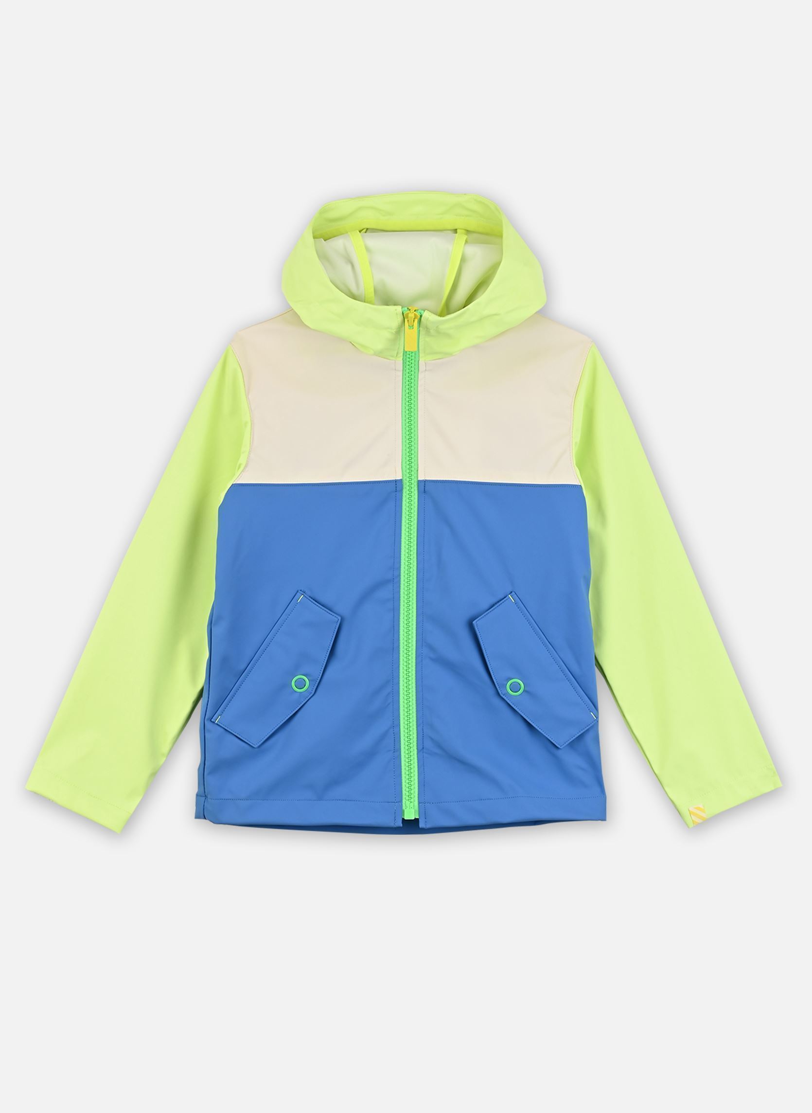 Vestes imperméables et coupe-vents U21684 garçon multicolore Billieblush Vestes imperméables et coupe-vents U21684 garçon multicolore GREEN LEMON