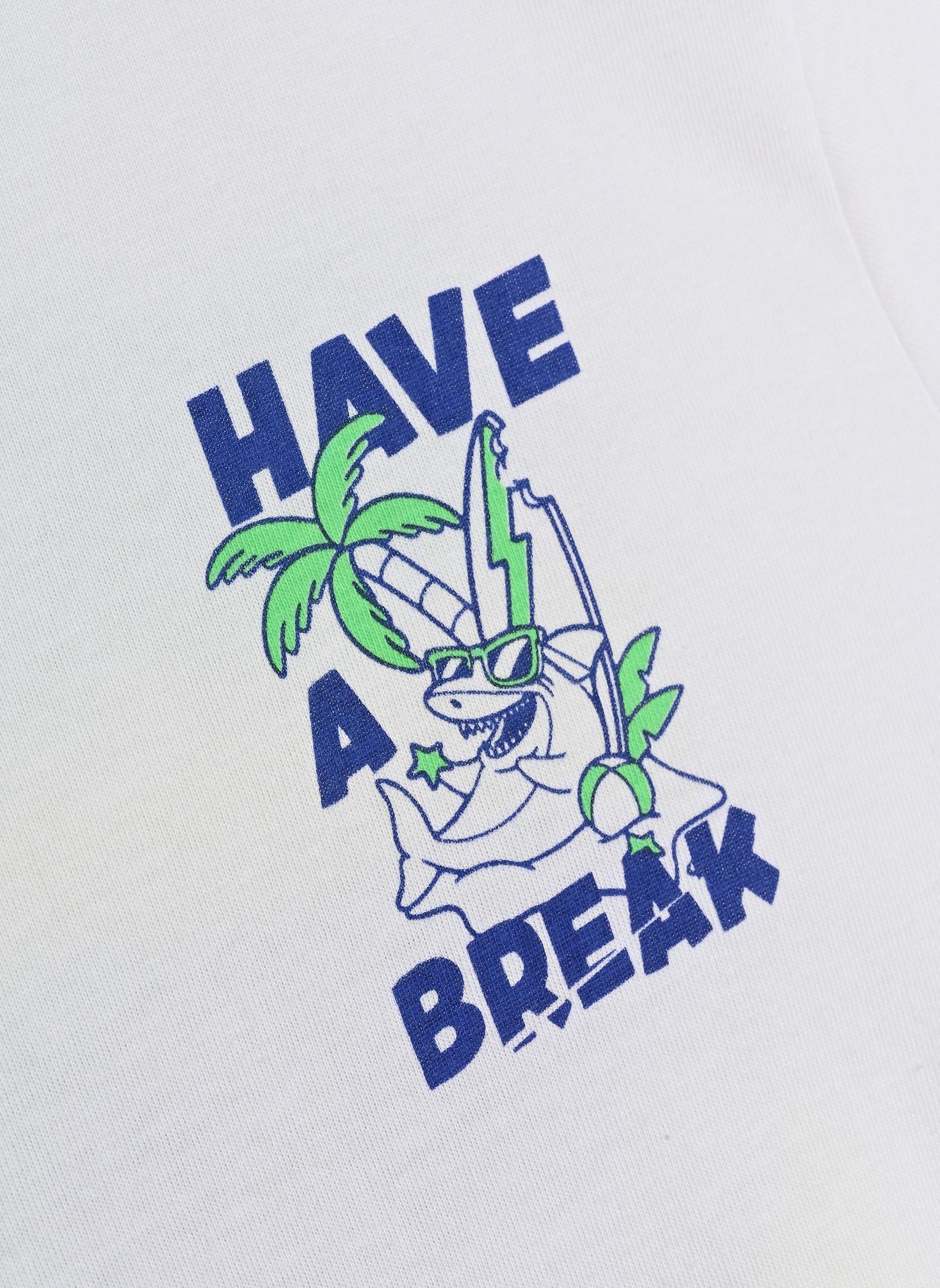 Tee-shirts manches courtes U21705 garçon blanc Billieblush Tee-shirts manches courtes U21705 garçon blanc BLANC