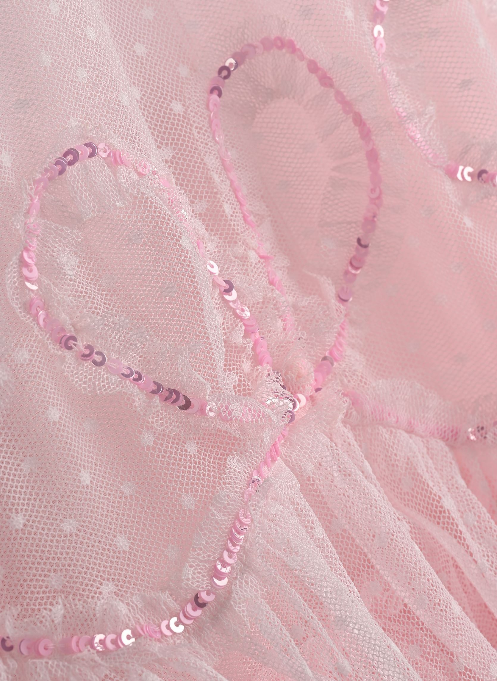 Jurken U21833 meisjes roze Billieblush Jurken U21833 meisjes roze Baby pink