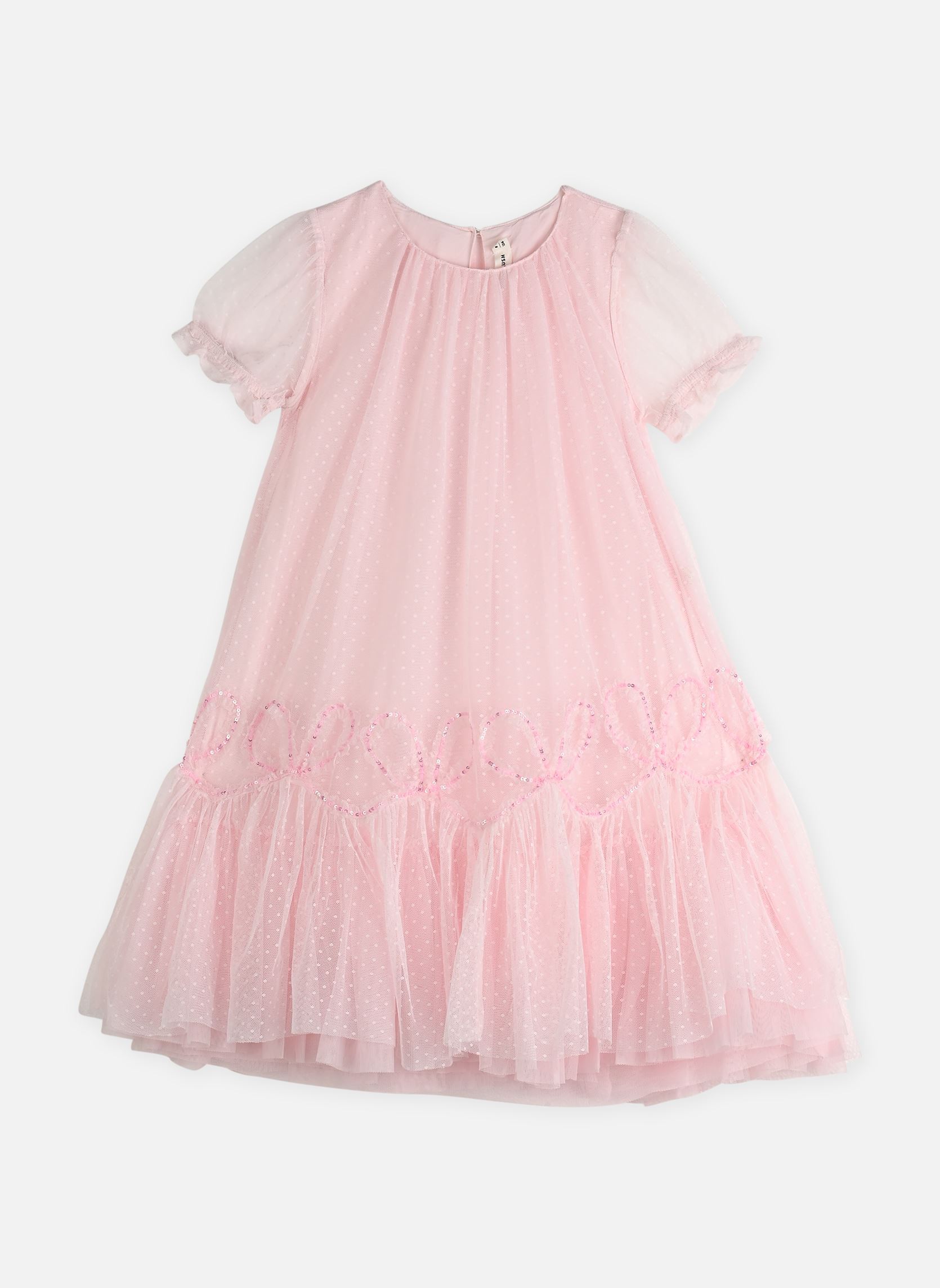 Jurken U21833 meisjes roze Billieblush Jurken U21833 meisjes roze Baby pink
