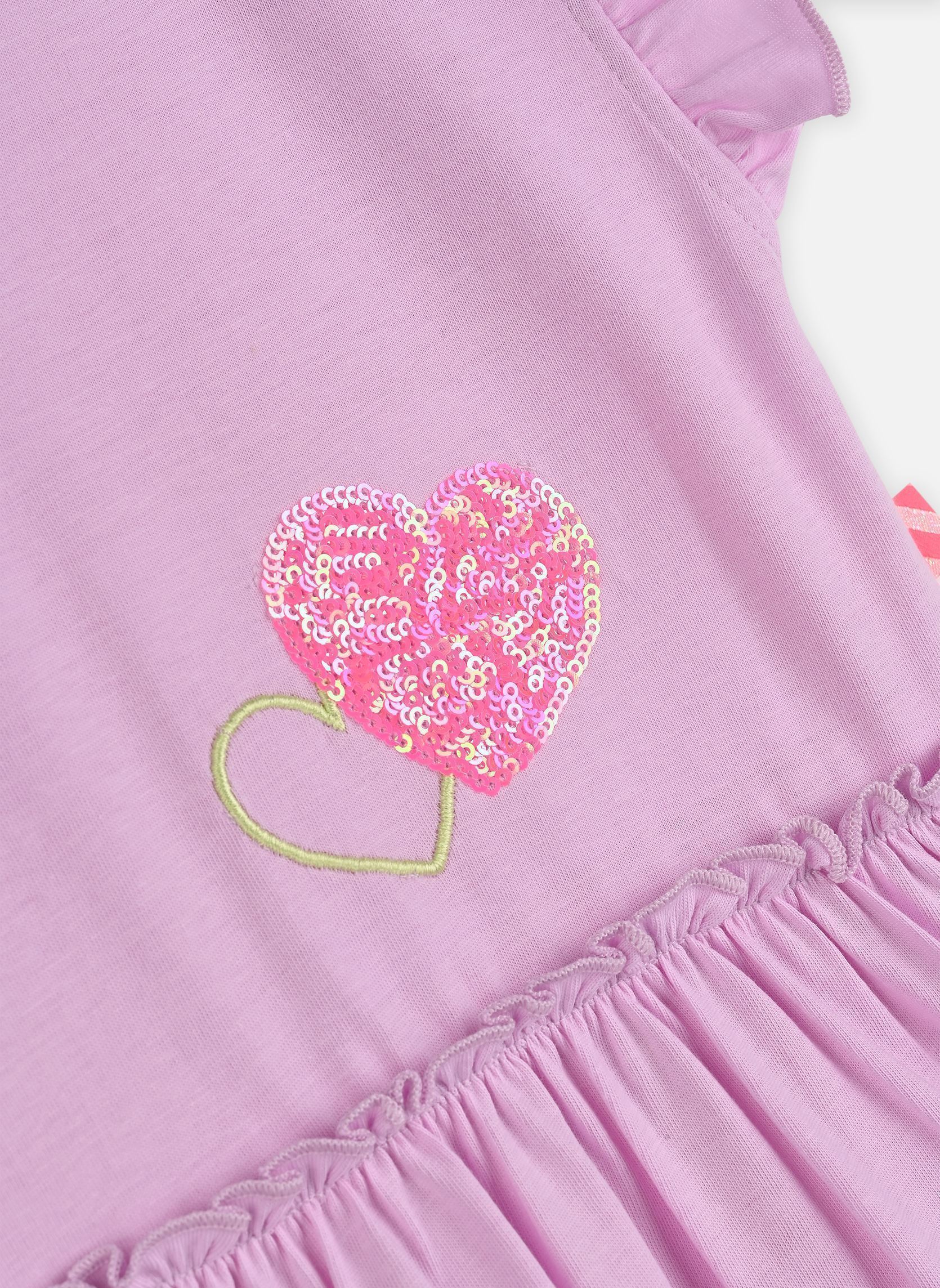 Jurken U21835 meisjes roze Billieblush Jurken U21835 meisjes roze GUIMAUVE