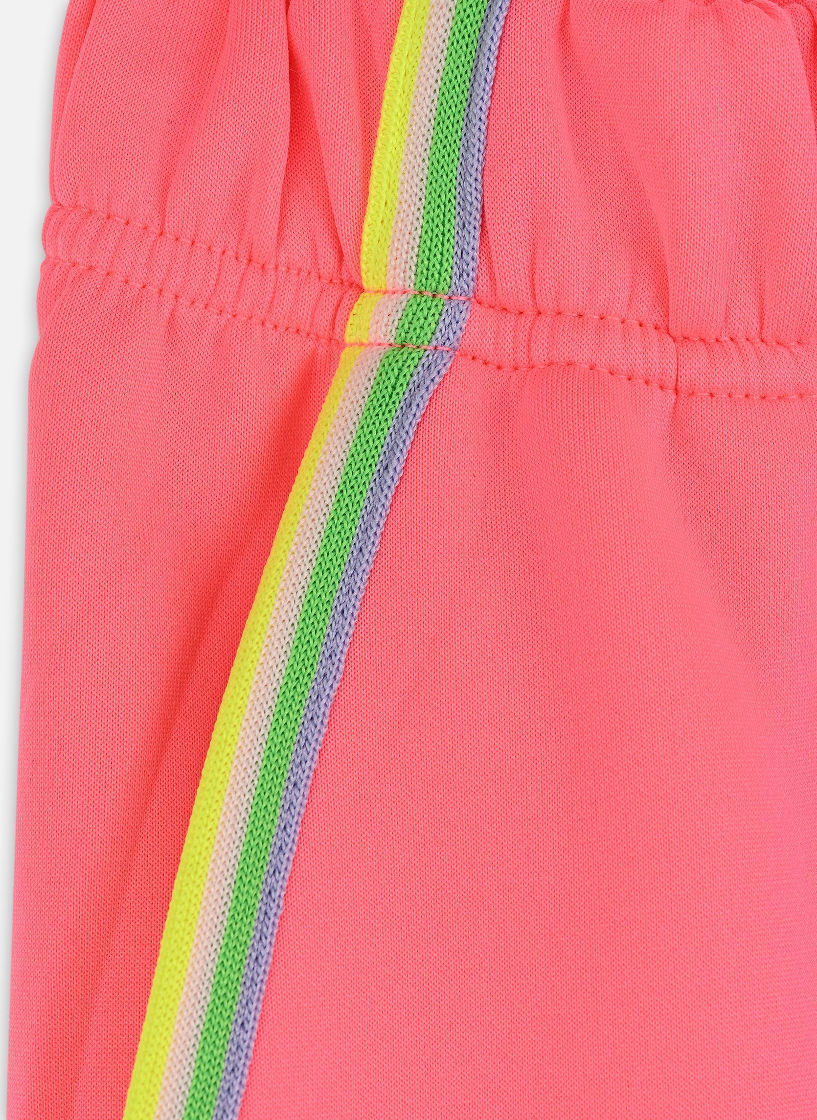 Pantalons U21850 fille rose Billieblush Pantalons U21850 fille rose Rose Fluo