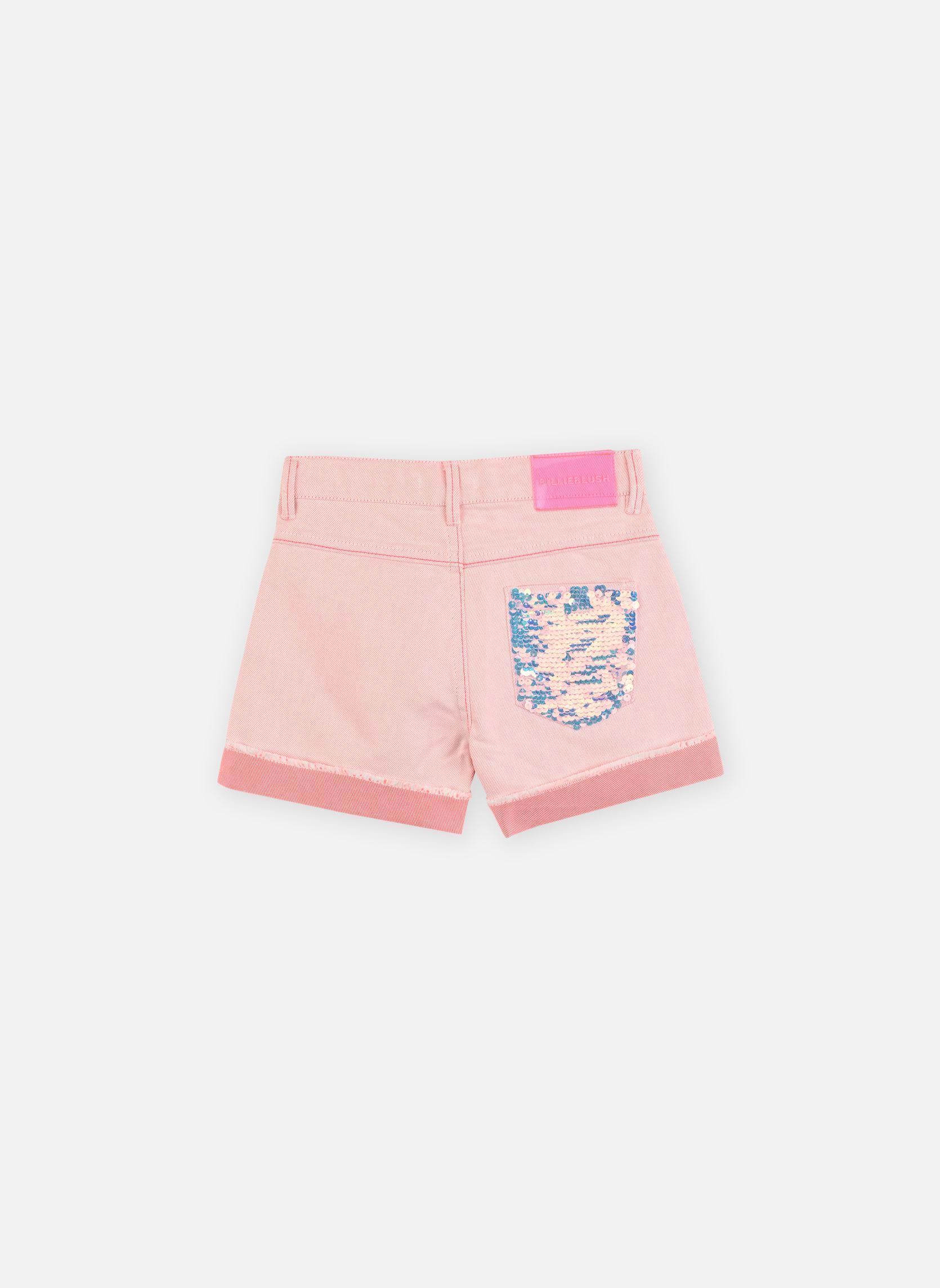 Shorts U21879 meisjes roze Billieblush Shorts U21879 meisjes roze ROSE ECRU